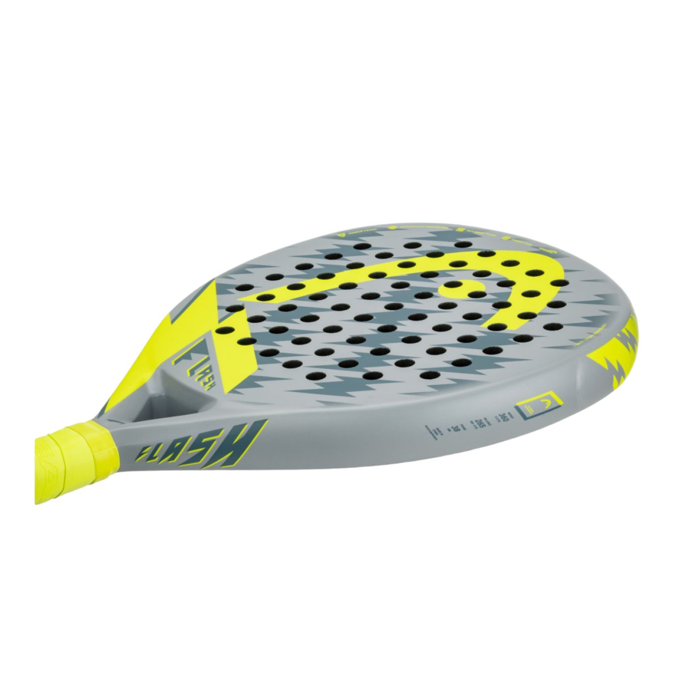 Head | Racchetta Padel Flash Grey/Yellow - Fabbrica Ski Sises
