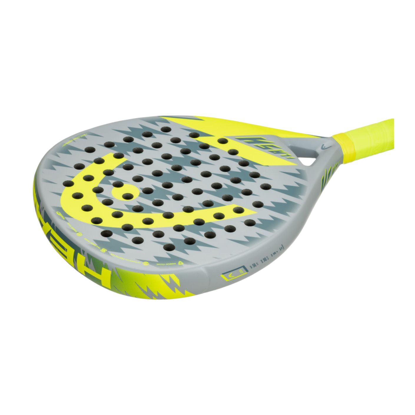 Head | Racchetta Padel Flash Grey/Yellow - Fabbrica Ski Sises