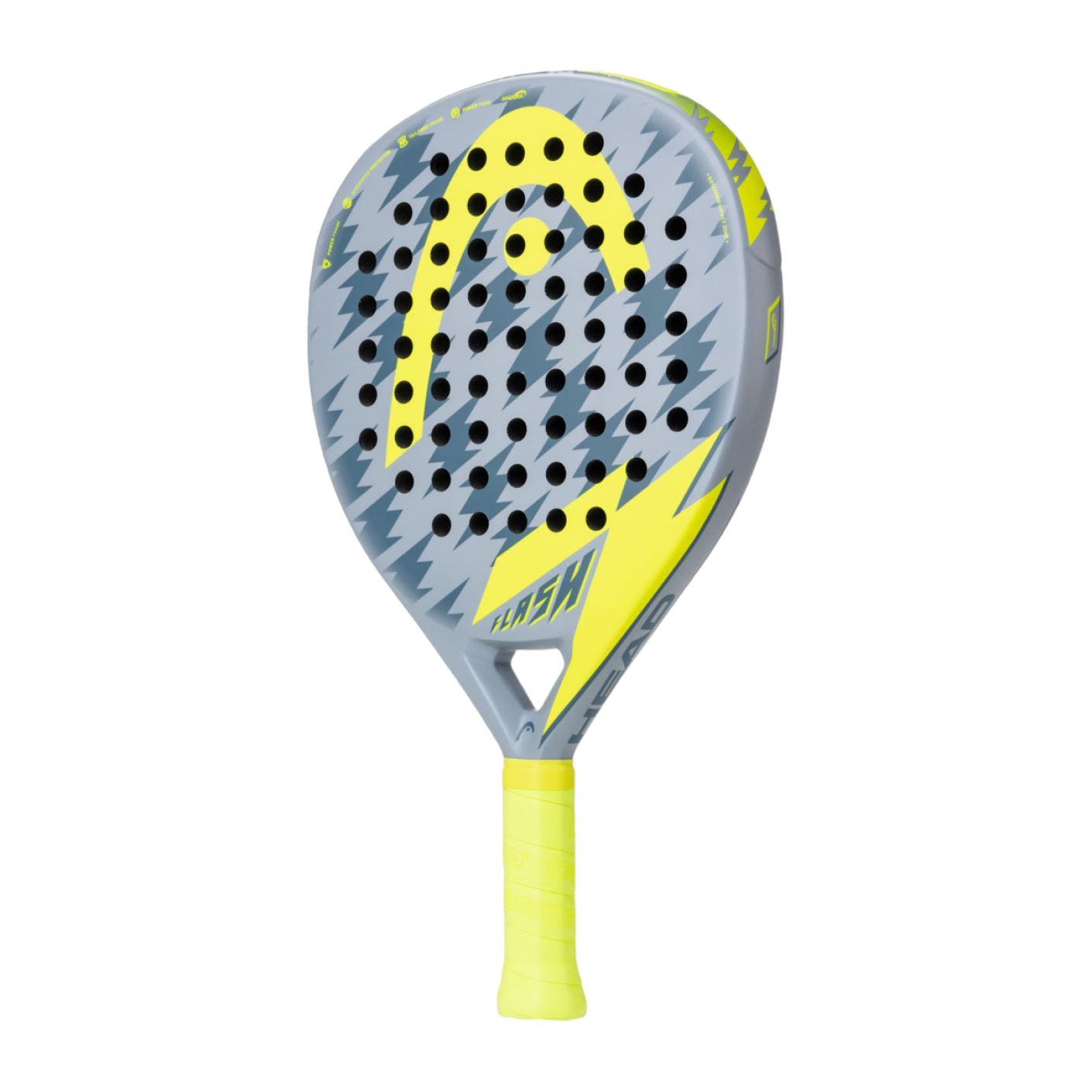 Head | Racchetta Padel Flash Grey/Yellow - Fabbrica Ski Sises