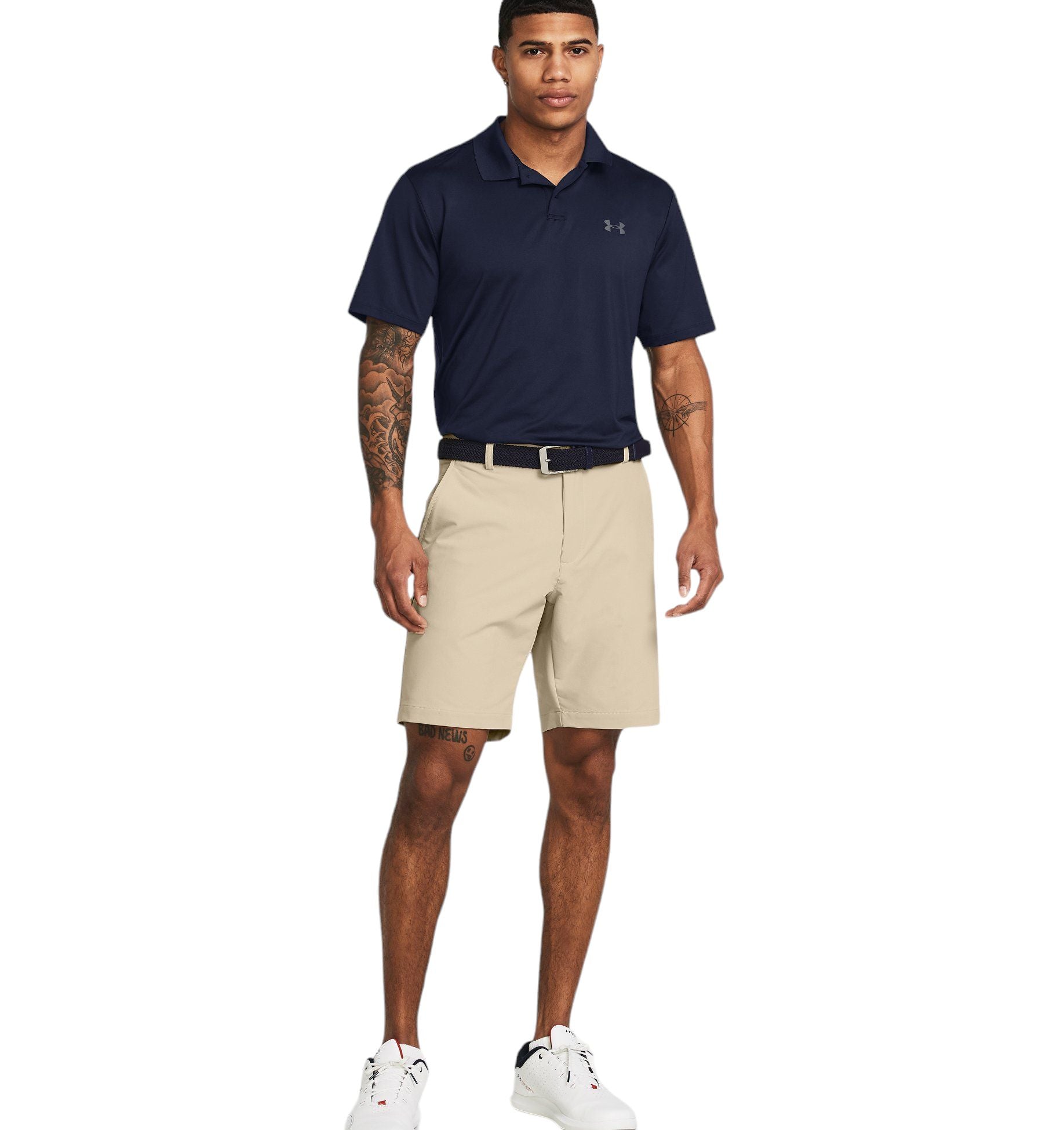 Under Armour | Pantaloncini Tech Taper Uomo Khaki Base - Fabbrica Ski Sises
