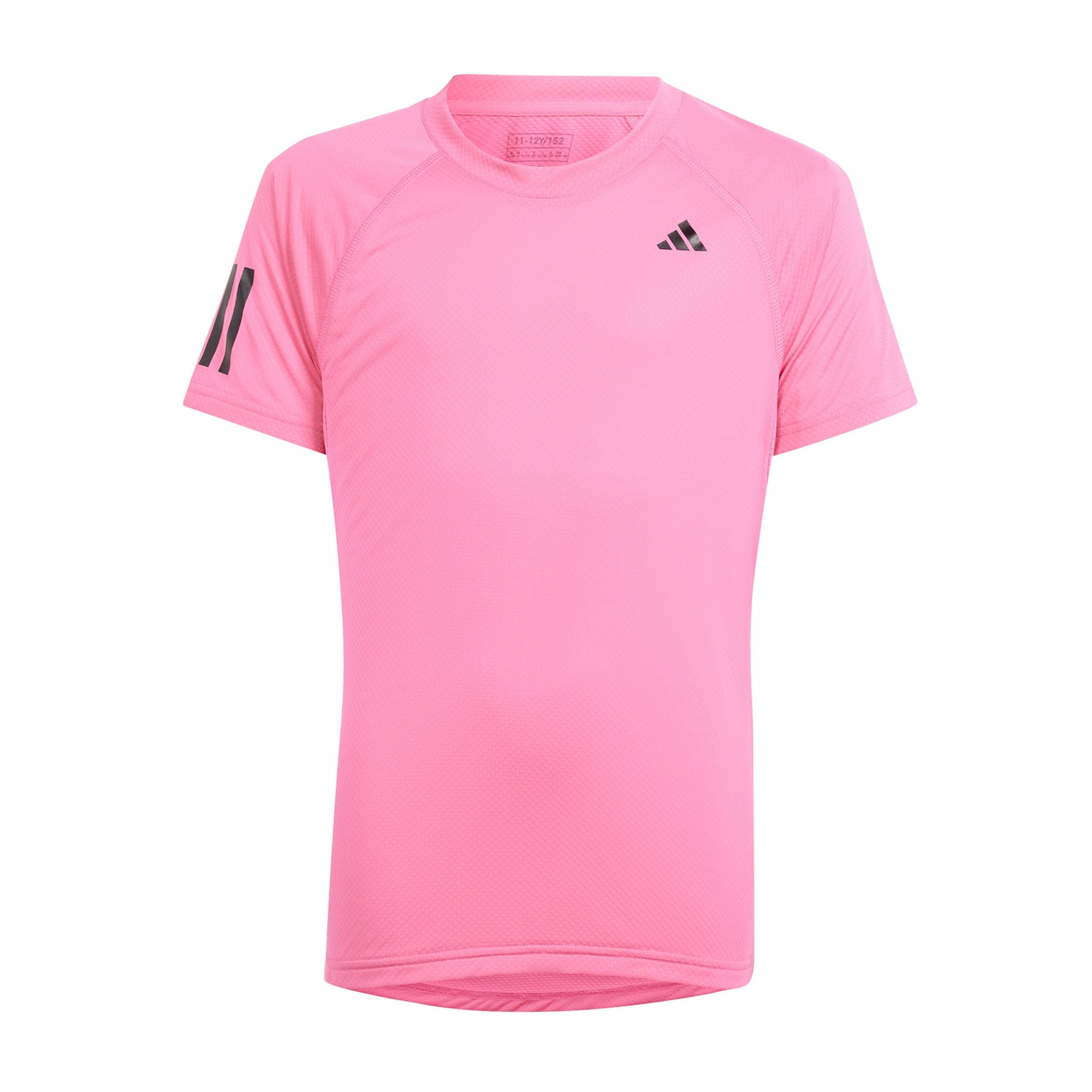 Adidas | T-shirt G Club Bambina Pink - Fabbrica Ski Sises