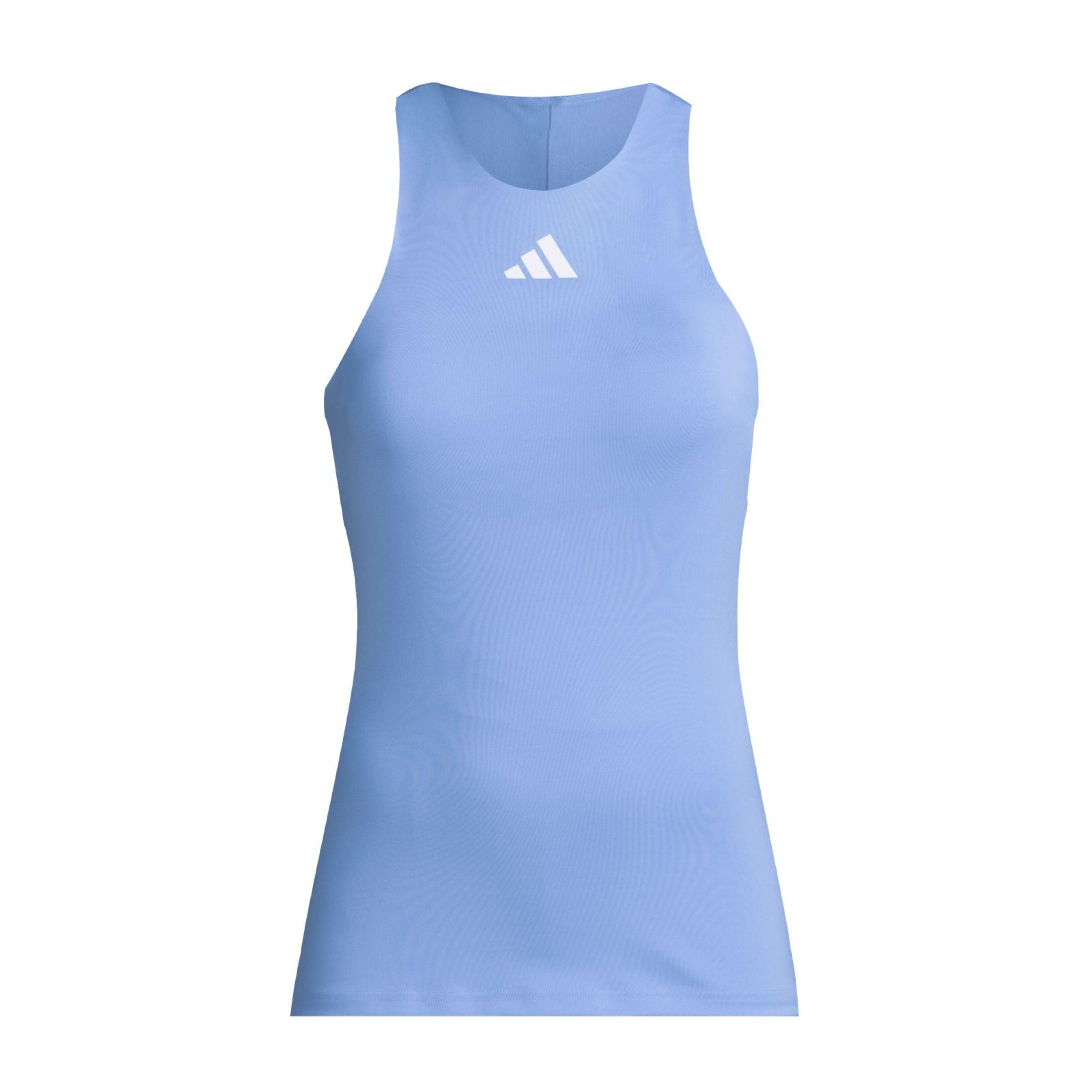 Adidas | Canotta Y-Tank Donna Blue Brust - Fabbrica Ski Sises