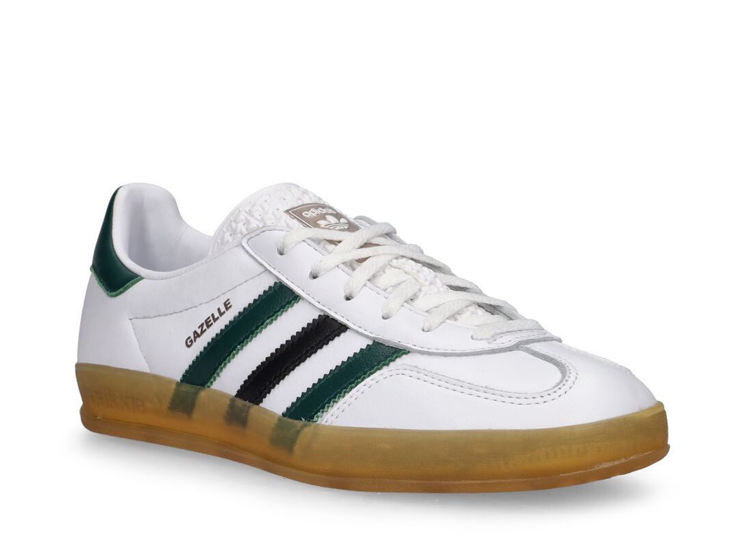 Adidas | Scarpe Gazelle Indoor donna Cloud White/Collegiate Green/Core Black - Fabbrica Ski Sises