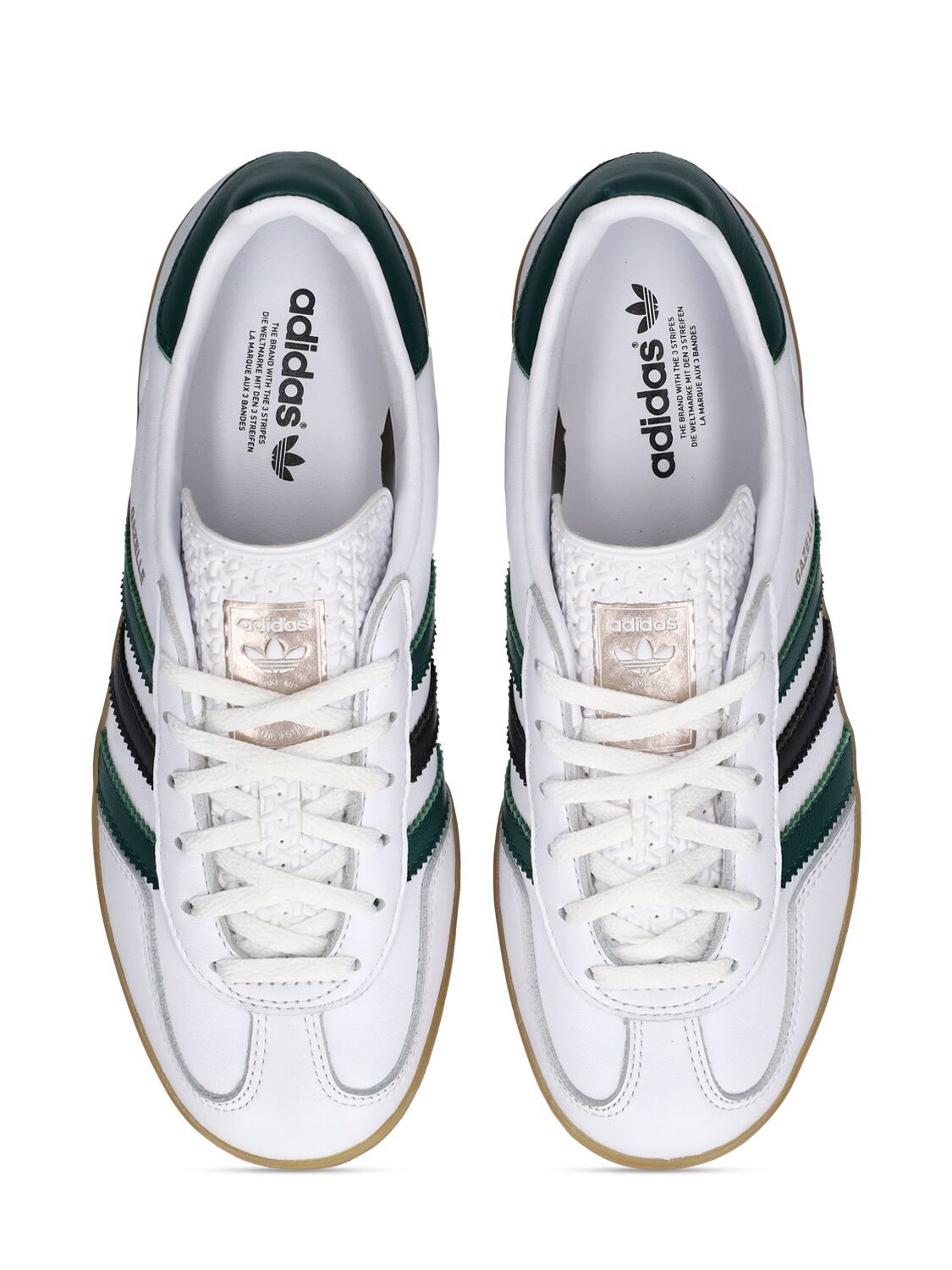 Adidas | Scarpe Gazelle Indoor donna Cloud White/Collegiate Green/Core Black - Fabbrica Ski Sises