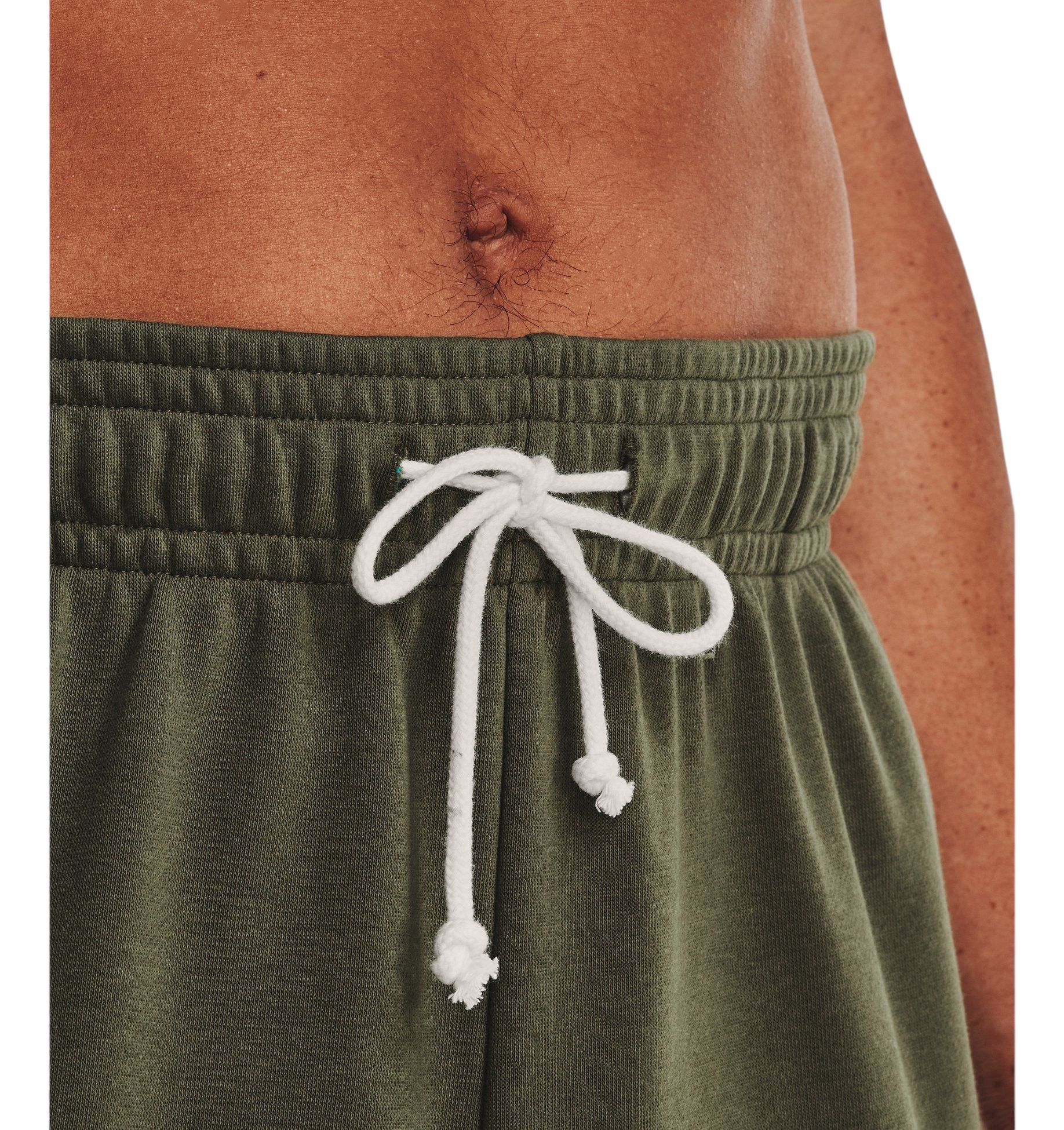 Under Armour | Pantaloncini Rival Terry Uomo Marine Green/Onyx White - Fabbrica Ski Sises