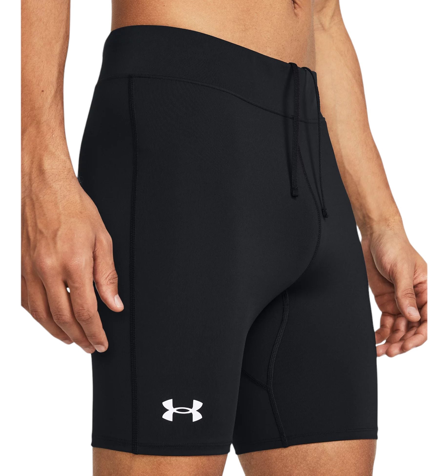 Under Armour | Pantaloncini Launch 1/2 Uomo Black/White - Fabbrica Ski Sises