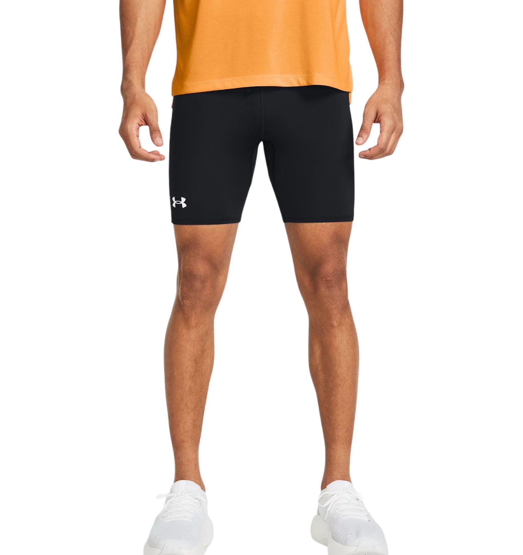 Under Armour | Pantaloncini Launch 1/2 Uomo Black/White - Fabbrica Ski Sises