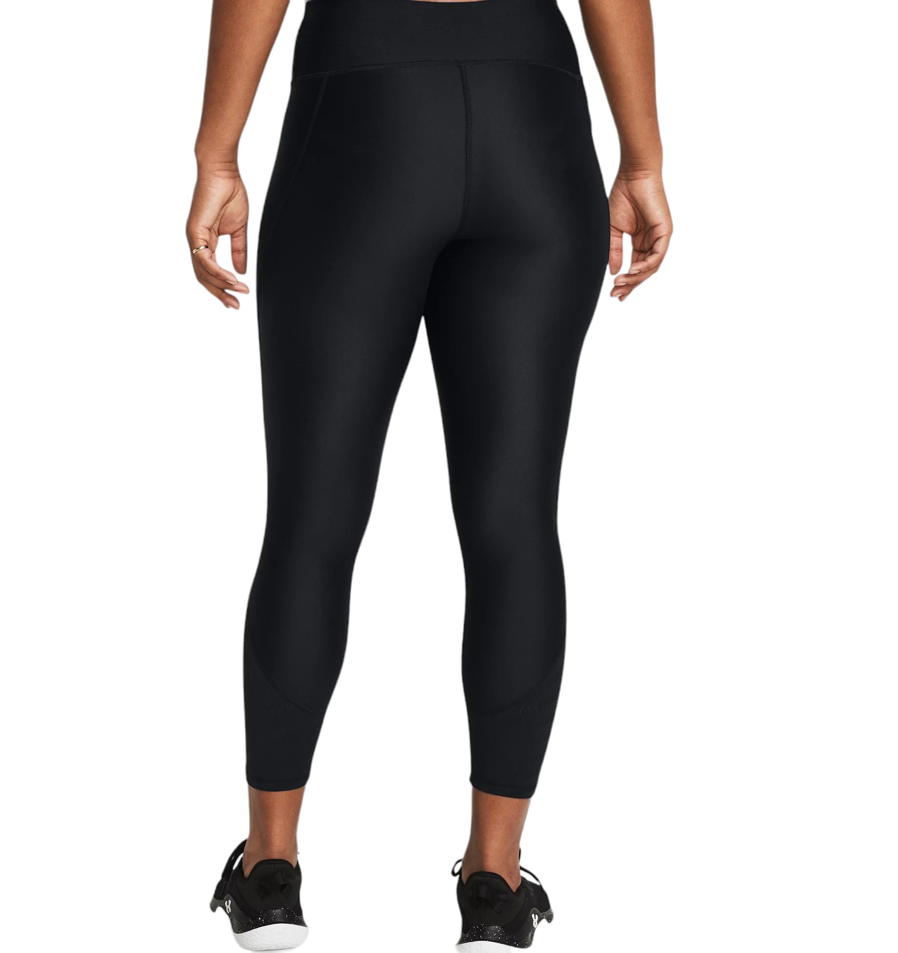 Under Armour | Leggins Vanish Breeze Ankle Donna Black/Metallic Silver - Fabbrica Ski Sises