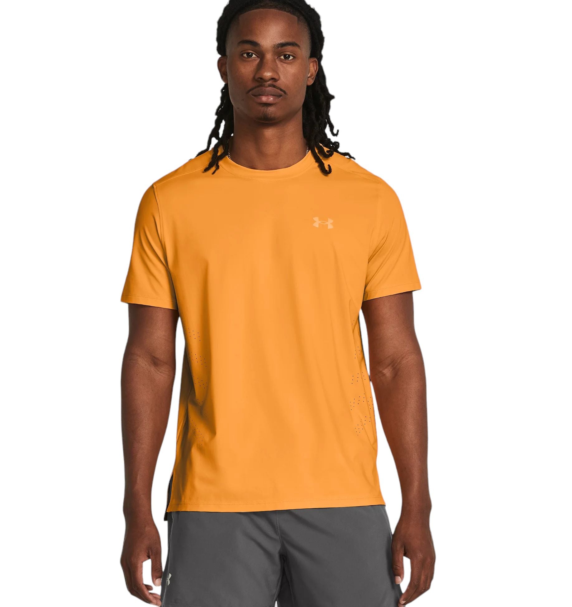 Under Armour | T-shirt Launch Elite Uomo Nova Orange/Reflective - Fabbrica Ski Sises