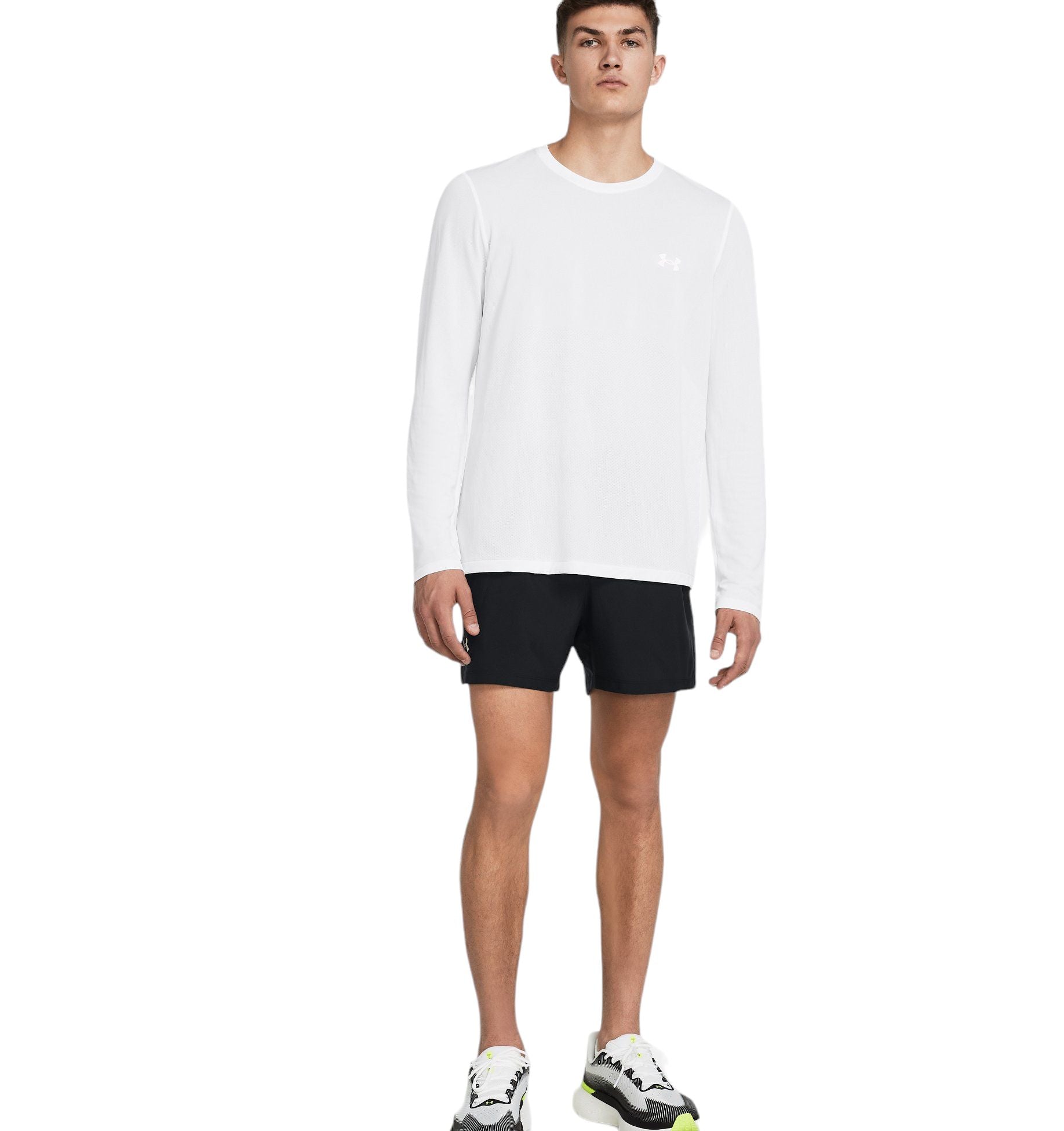 Under Armour | Pantaloncini Launch 13 cm Uomo Black - Fabbrica Ski Sises