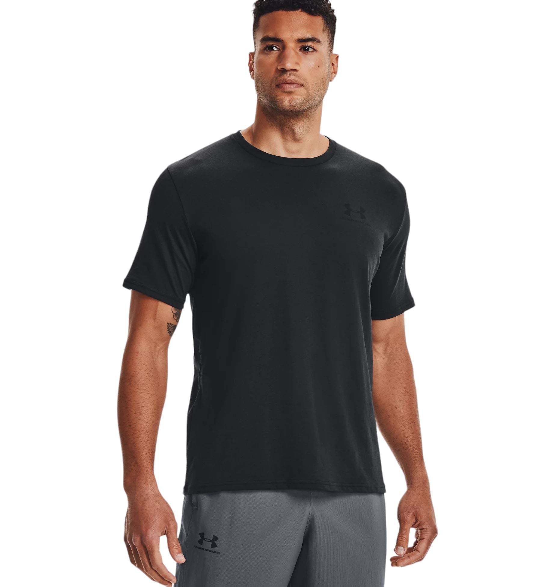 T-shirt Sportstyle Left Chest Uomo Black