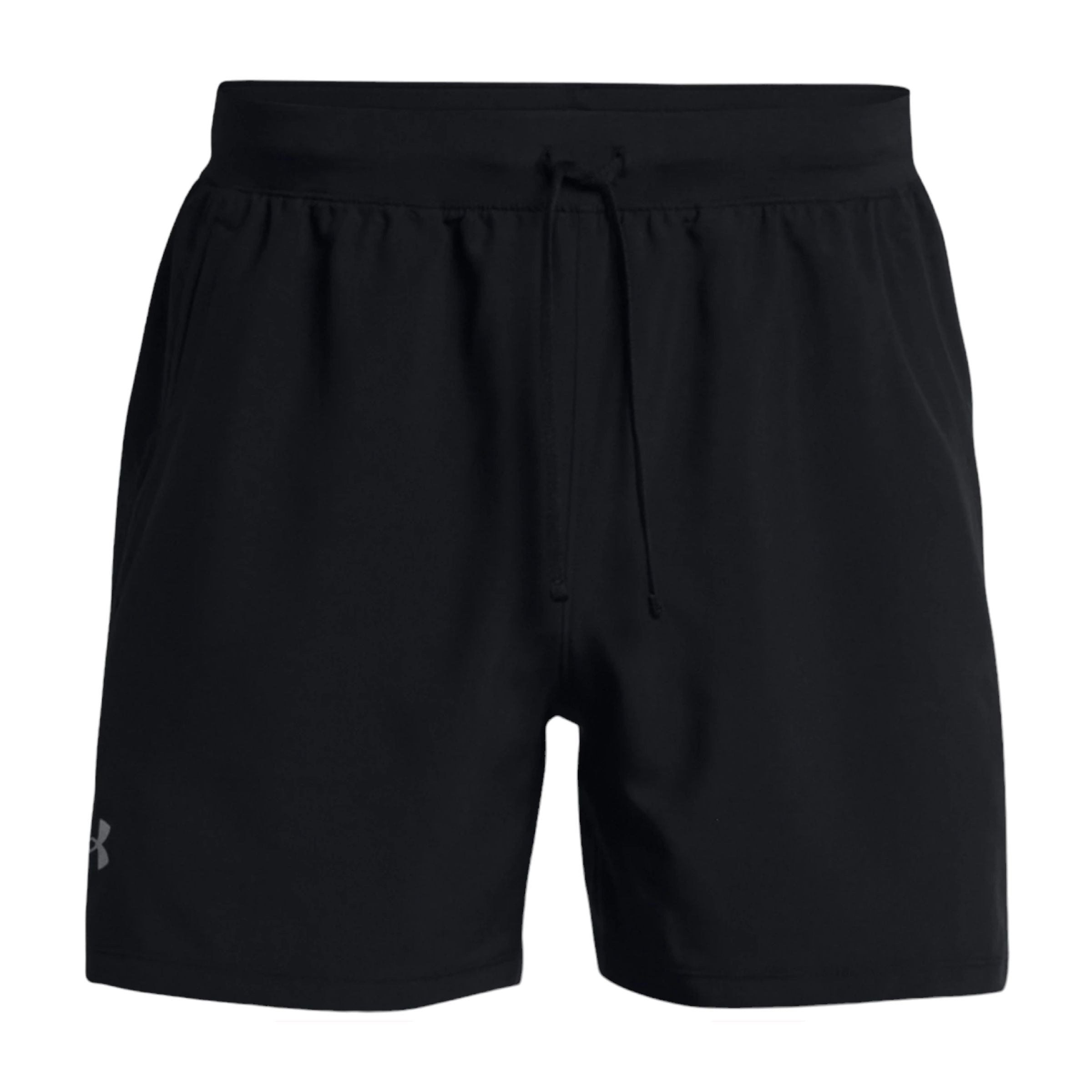 Under Armour | Pantaloncini Launch Unlined 5IN Uomo Black/Reflective - Fabbrica Ski Sises