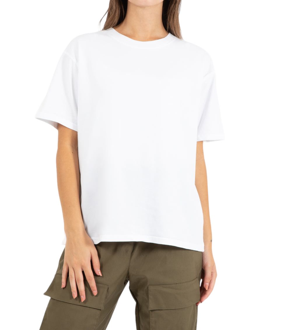 American Vintage | T-shirt Fizvalley Donna White - Fabbrica Ski Sises