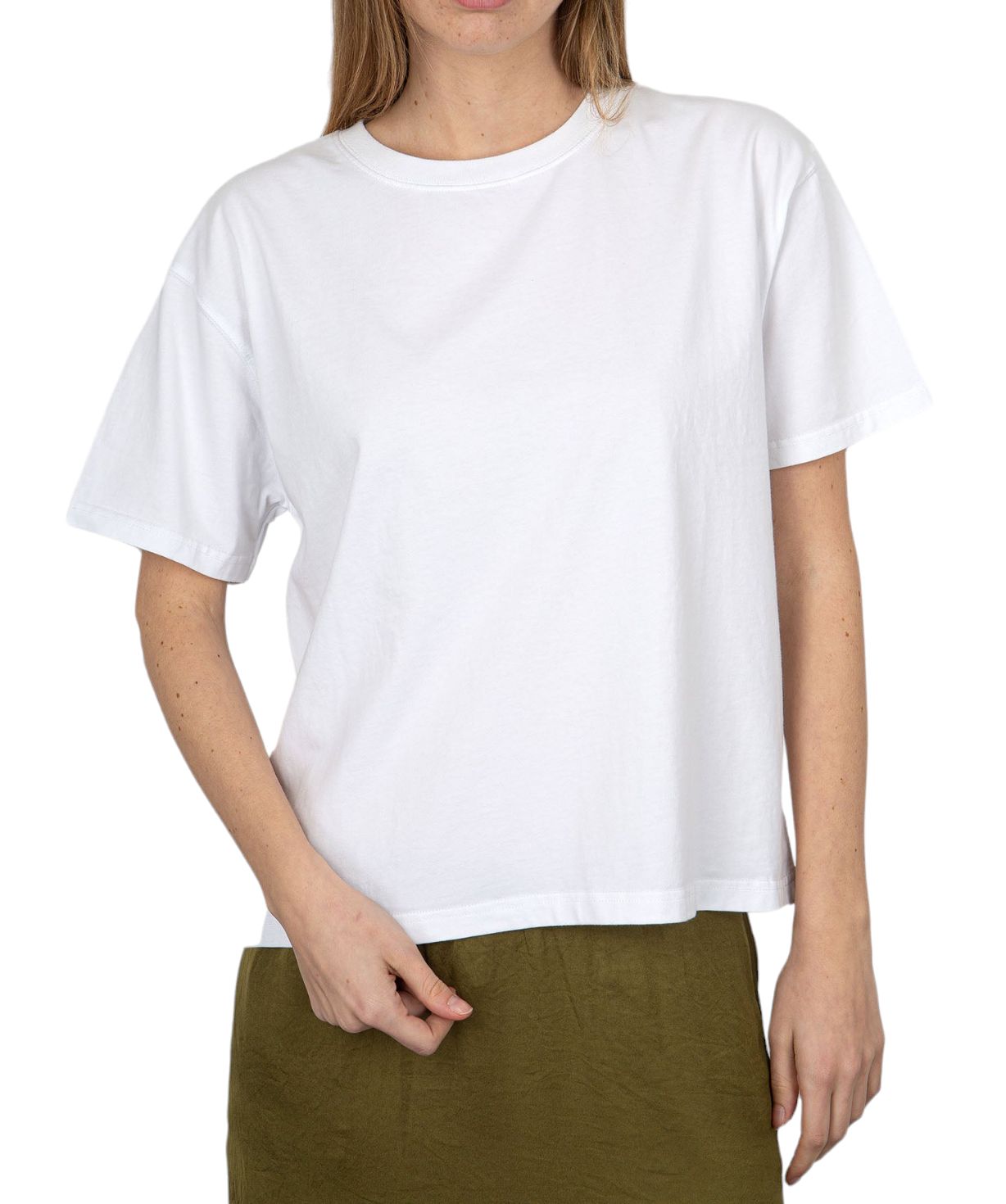 American Vintage | T-shirt Fizvalley Donna White - Fabbrica Ski Sises