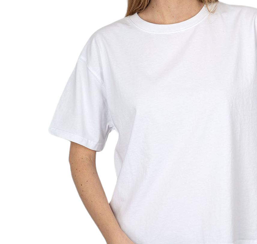 American Vintage | T-shirt Fizvalley Donna White - Fabbrica Ski Sises