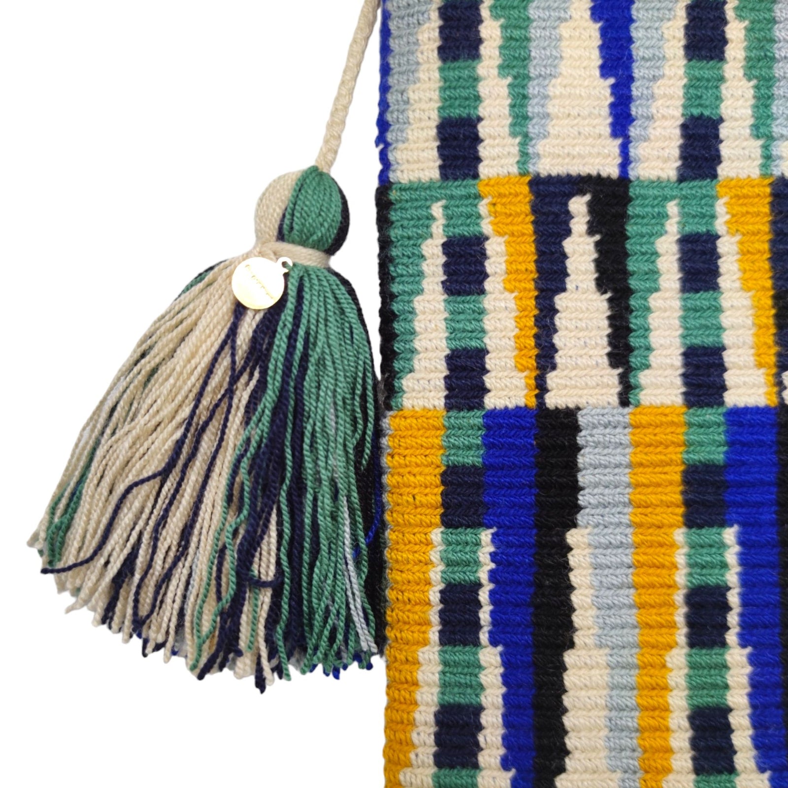 Guanabana | Borsa Clutch Donna Royal Blue/Green - Fabbrica Ski Sises