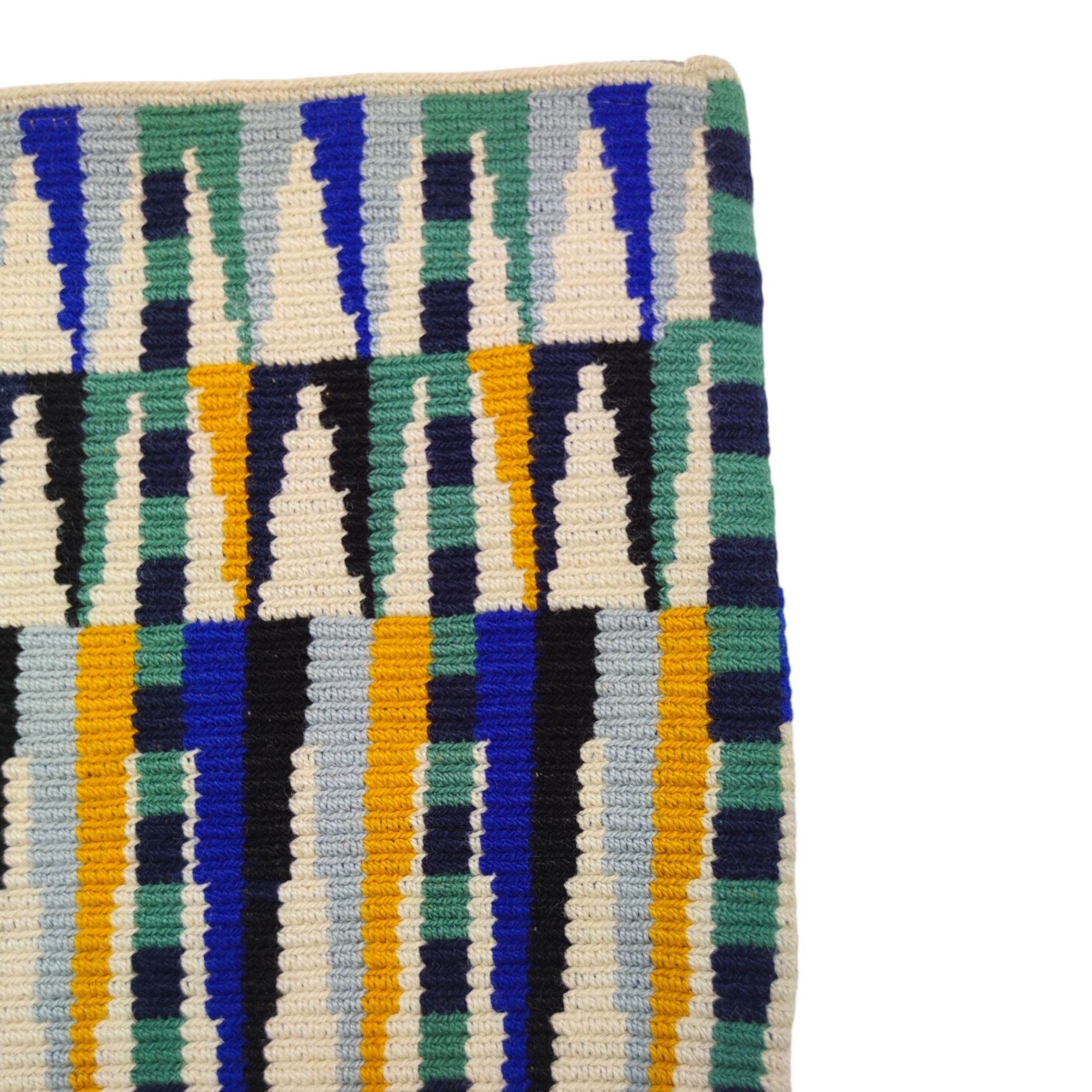 Guanabana | Borsa Clutch Donna Royal Blue/Green - Fabbrica Ski Sises