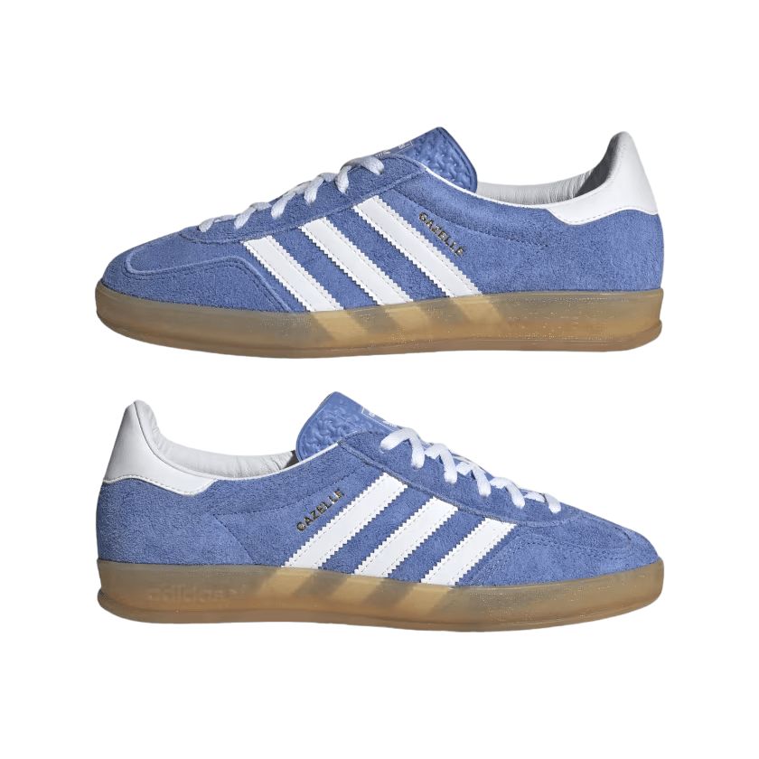 Adidas | Scarpe Gazelle Indoor Donna Blue Fusion/Cloud White/Gold Metallic - Fabbrica Ski Sises