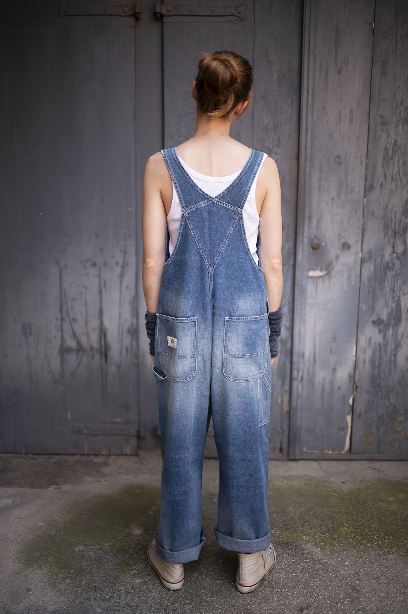 Salopette The 50s Workwear 41 Donna Light Blue