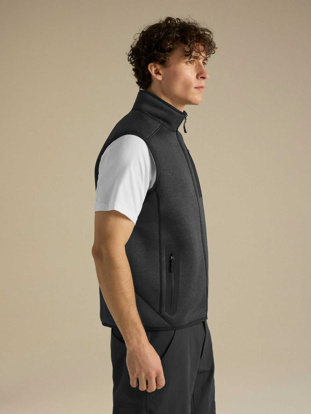 Men's Covert Vest Black Heather