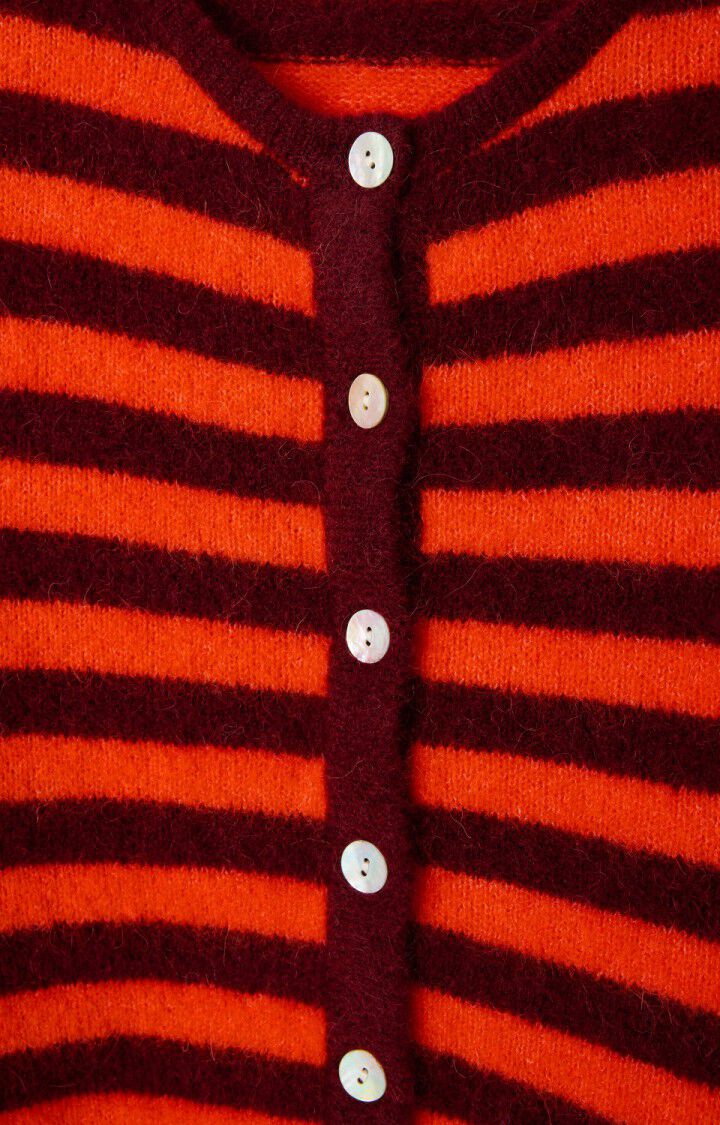 Cardigan Vitow Femme Grenat/Gaspacho