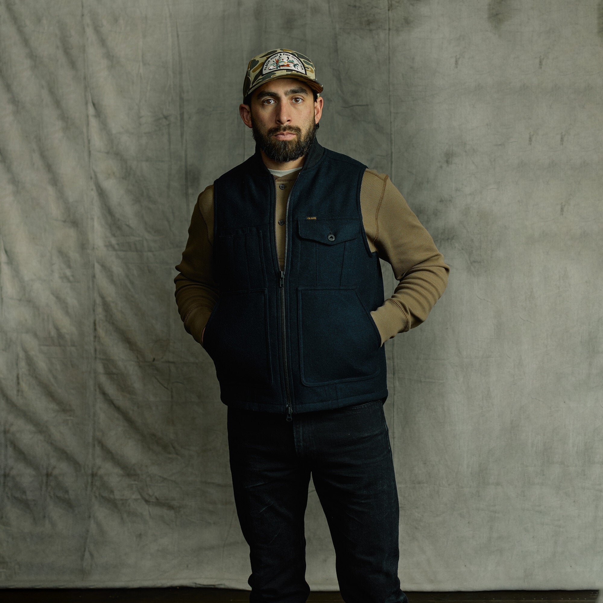 Men's Spokane Insulated Vest Navy