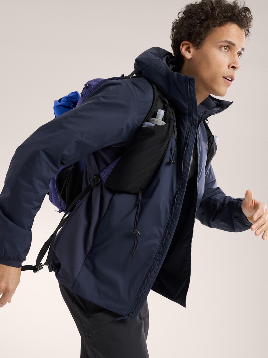 Giacca Atom Hoody Uomo Black Sapphire