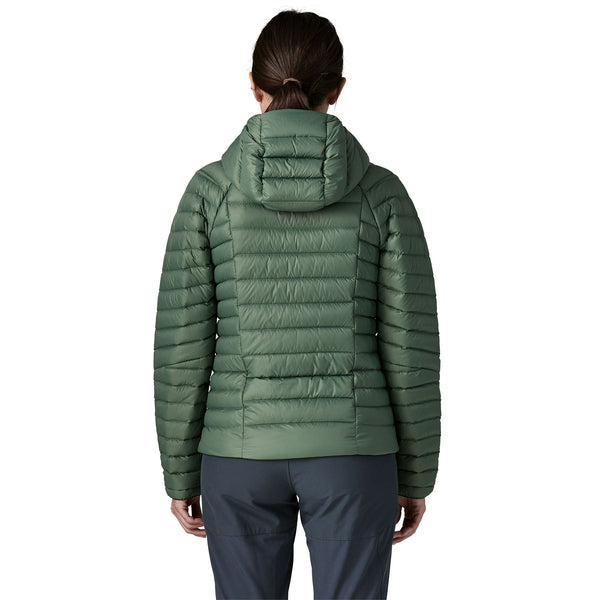 Women's Down Sweater Hoody Down Jacket Canopy Green