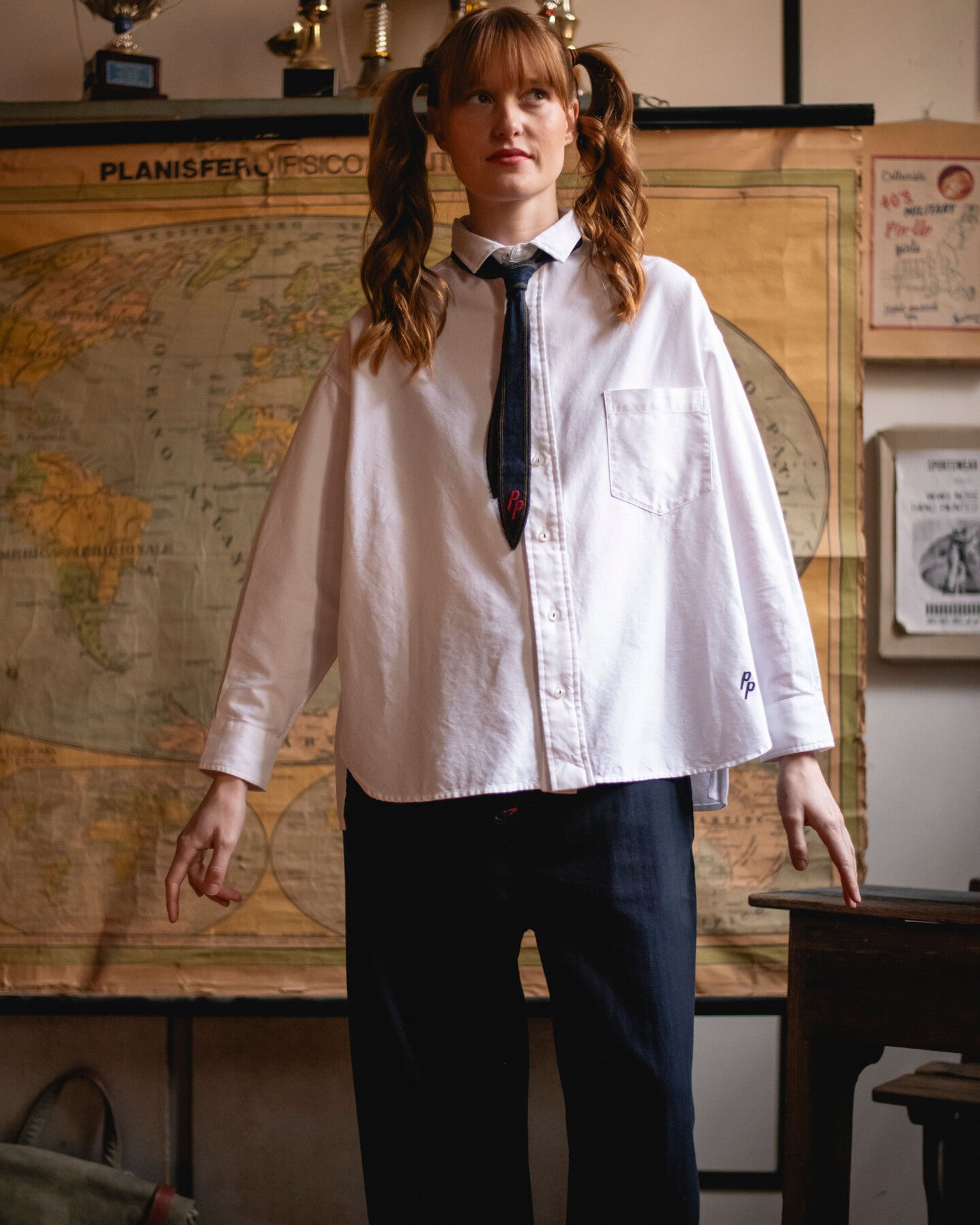 Frau 141 Hemd White