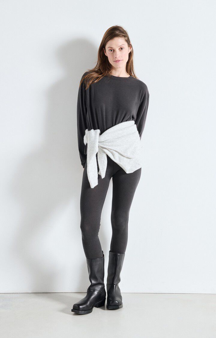 Pull Ypawood Femme Carbon Melange