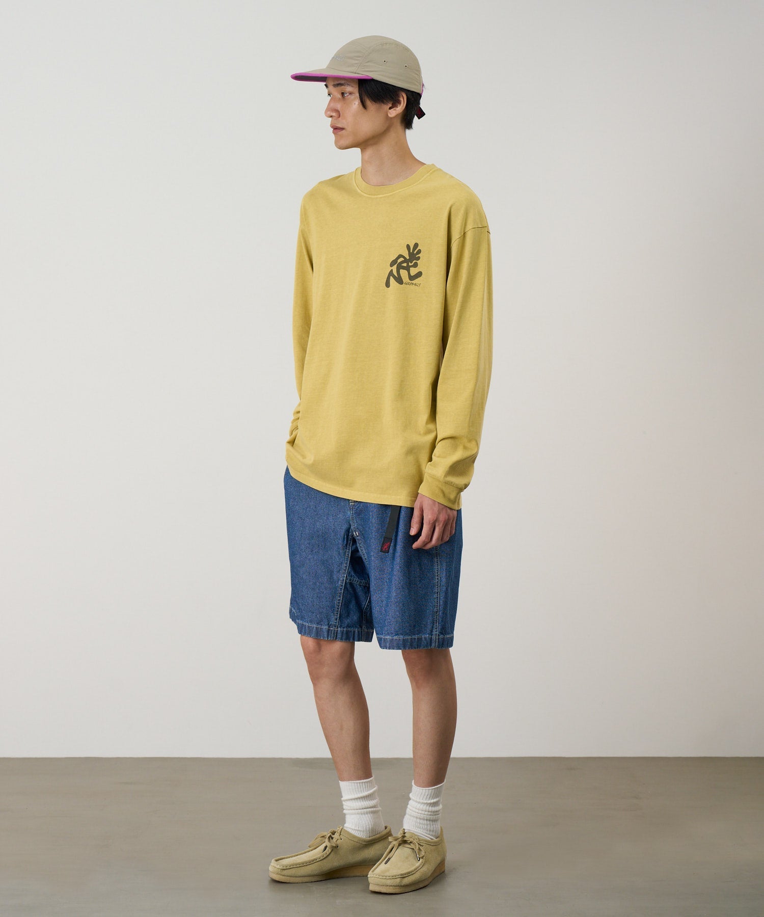 Pantaloncini Japanese Chambray Uomo Blue