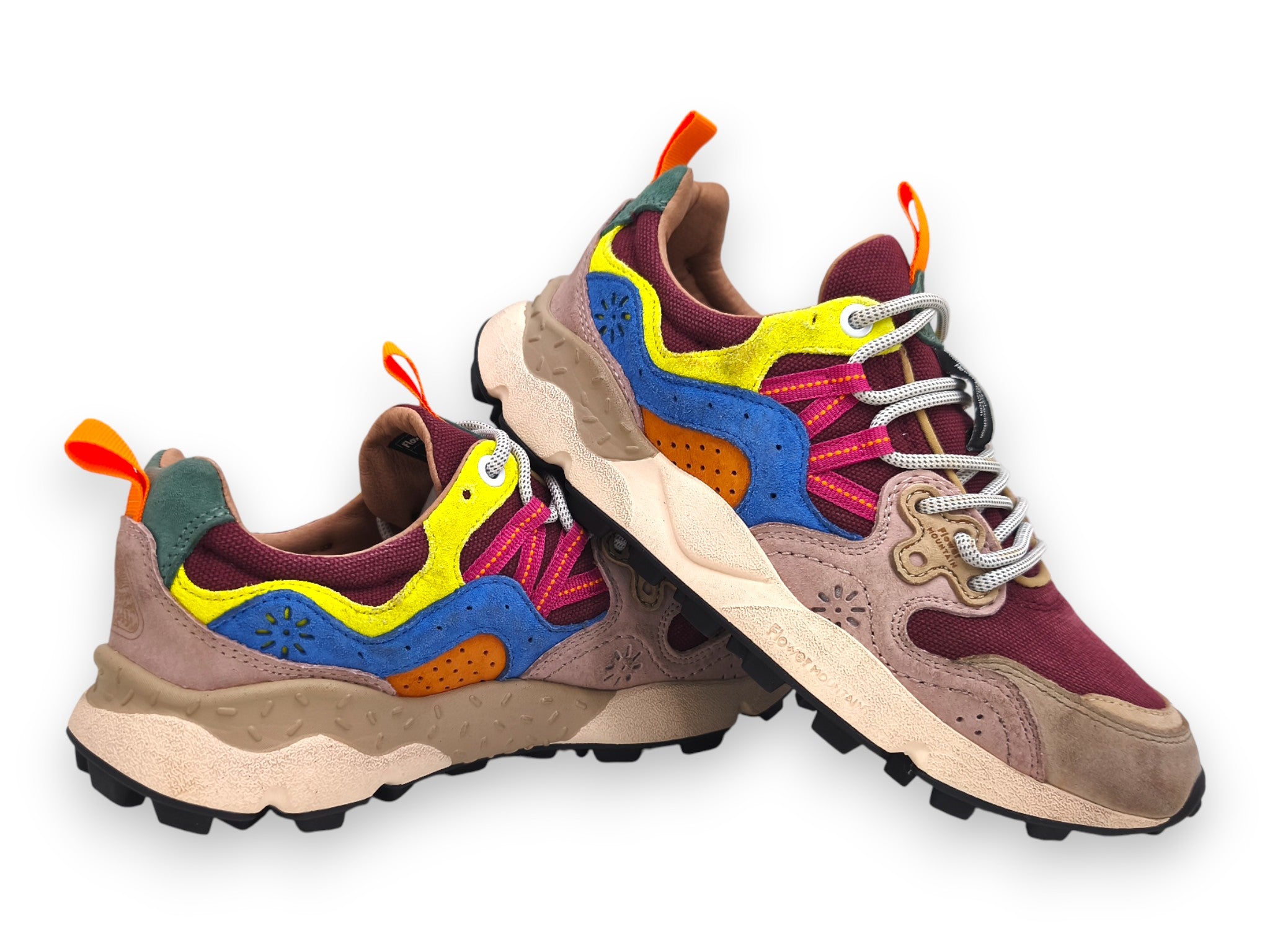 Women's Yamano 3 Canvas Shoes Light Taupe/Brown/Azure