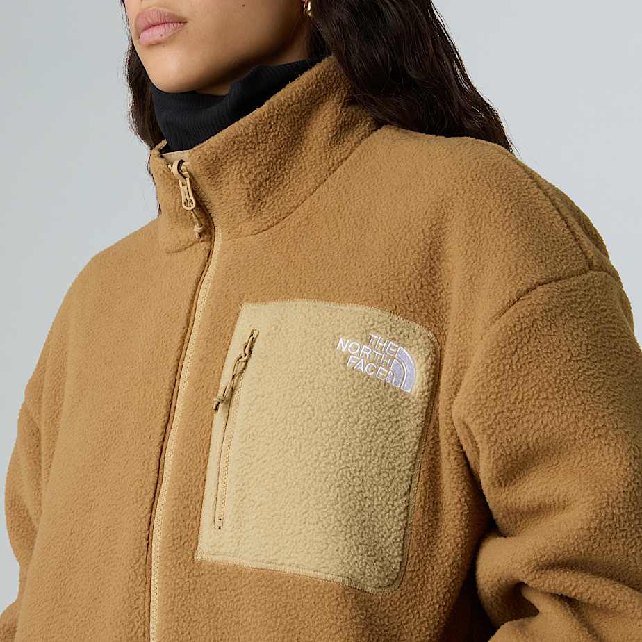 Chaqueta Yumiori Reversible Mujer Khaki Stone/Utility Brown