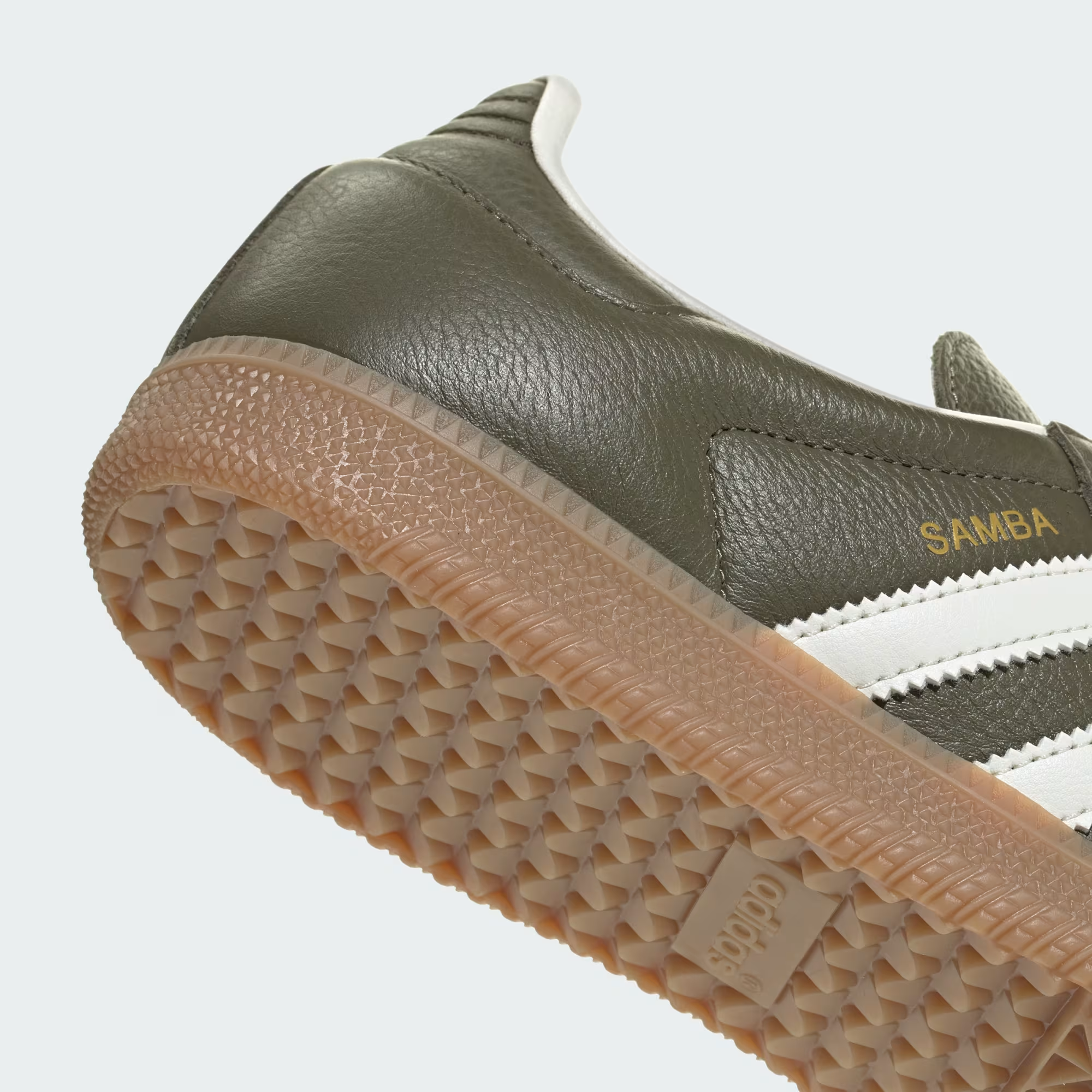 Scarpe Samba OG Medium Dark Khaki/Off White/Gum