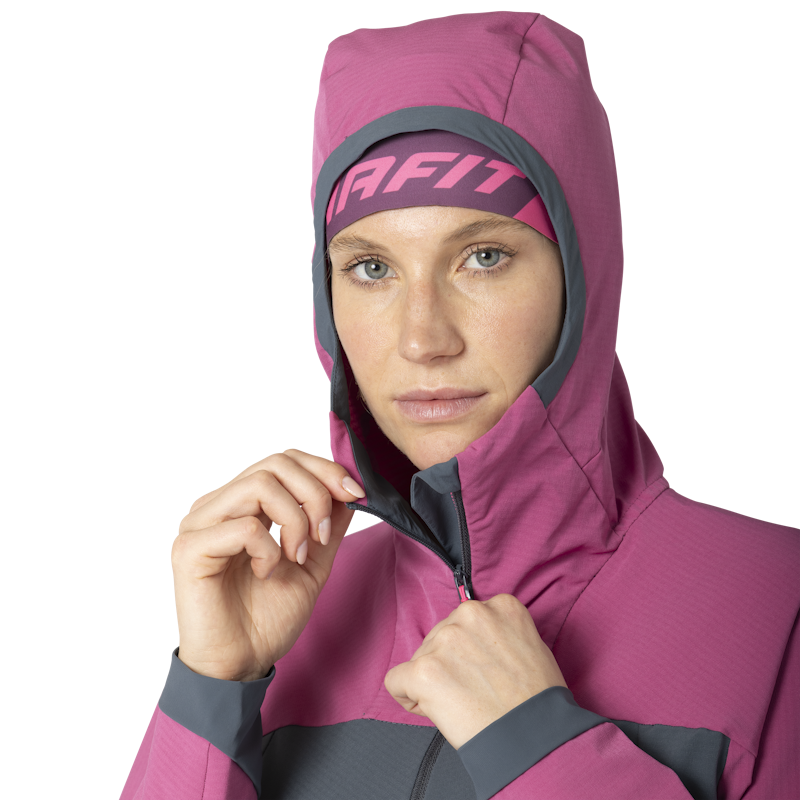Maglia Ridge Thermal Hoody Donna Magenta