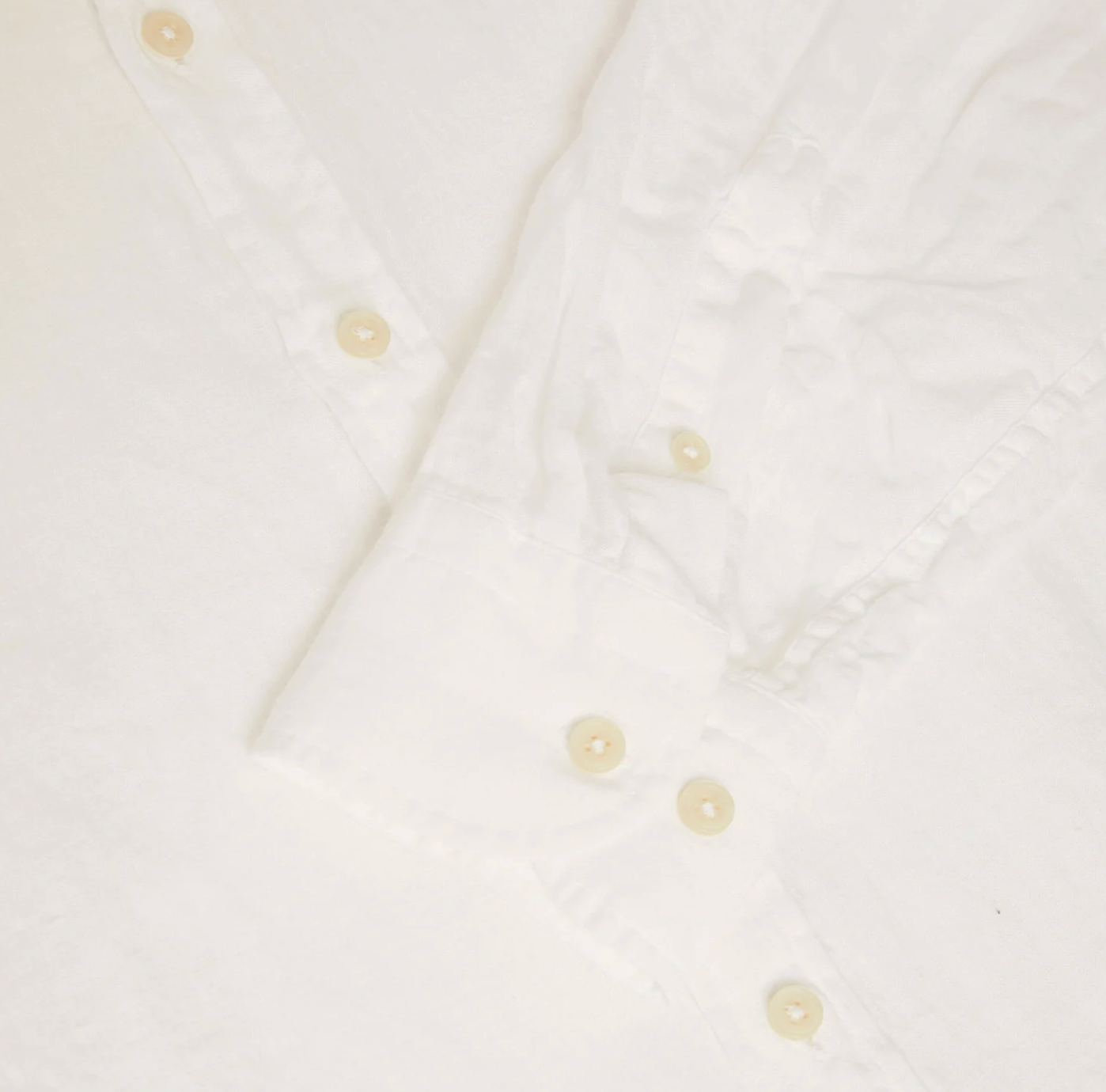 Camicia Bradford Linen Uomo Bianca
