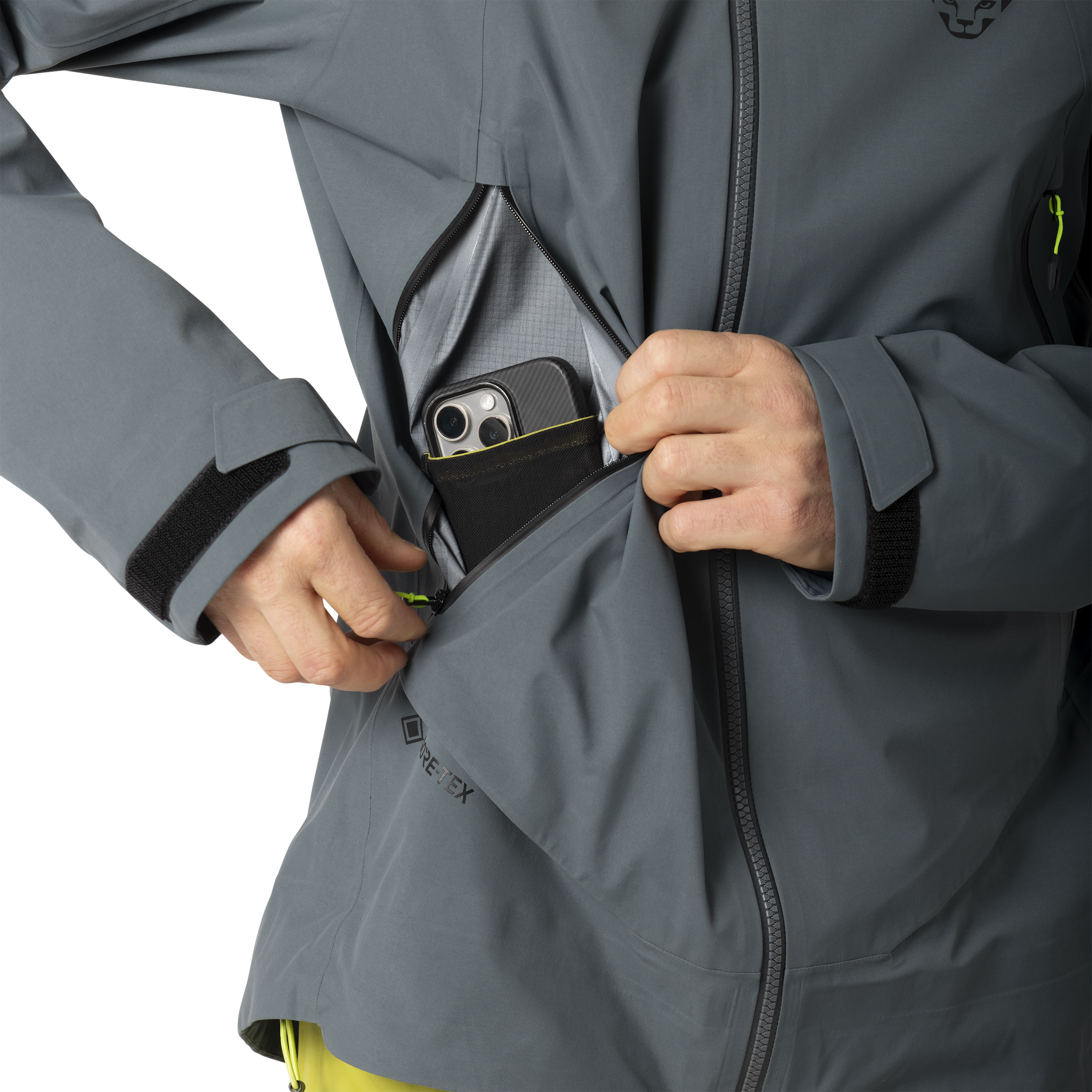 Men's Ridge Gore-Tex Jacket Golden Lime