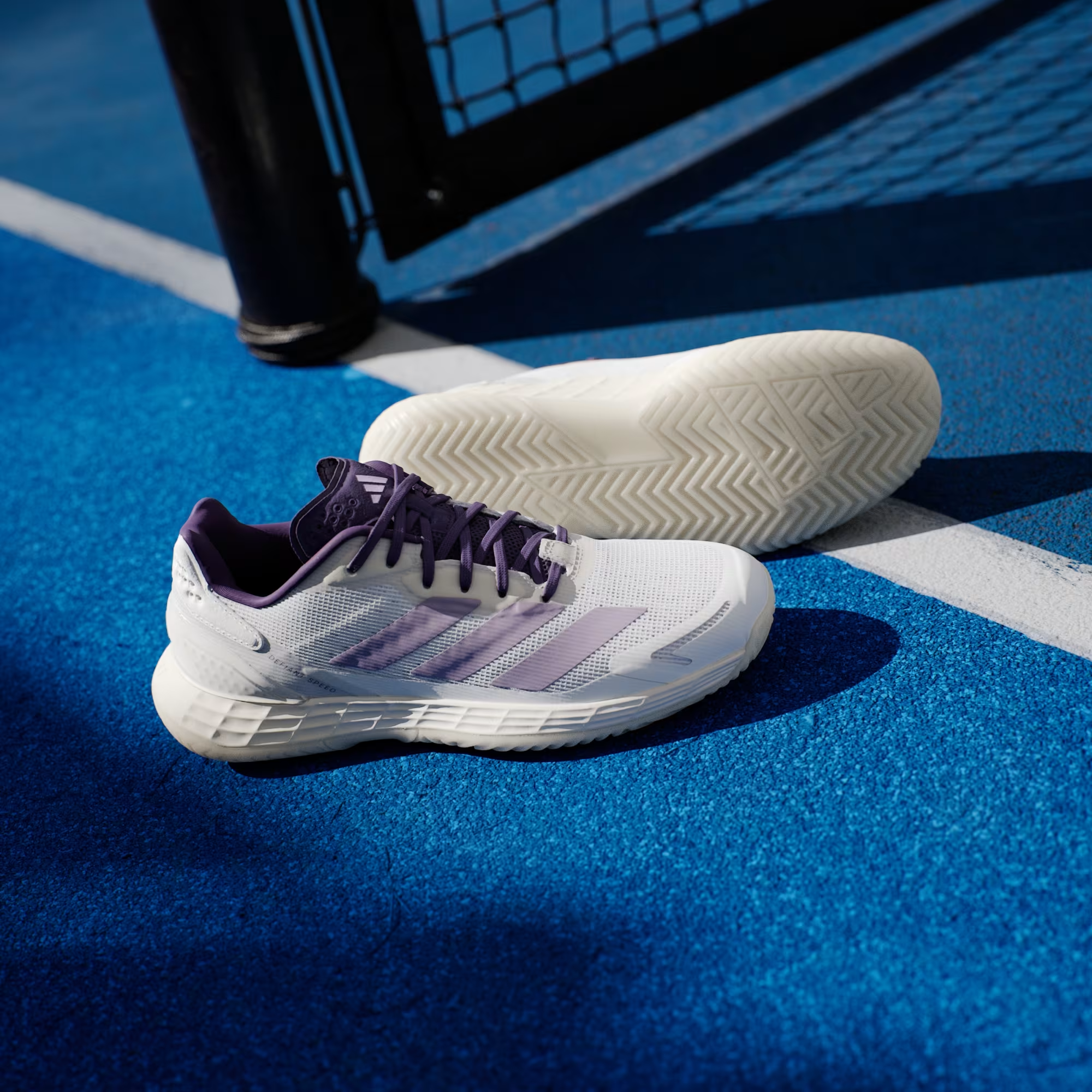 Chaussures de tennis Defiant Speed 2 Femme Cloud White/Powder Plum/Aurora Plum