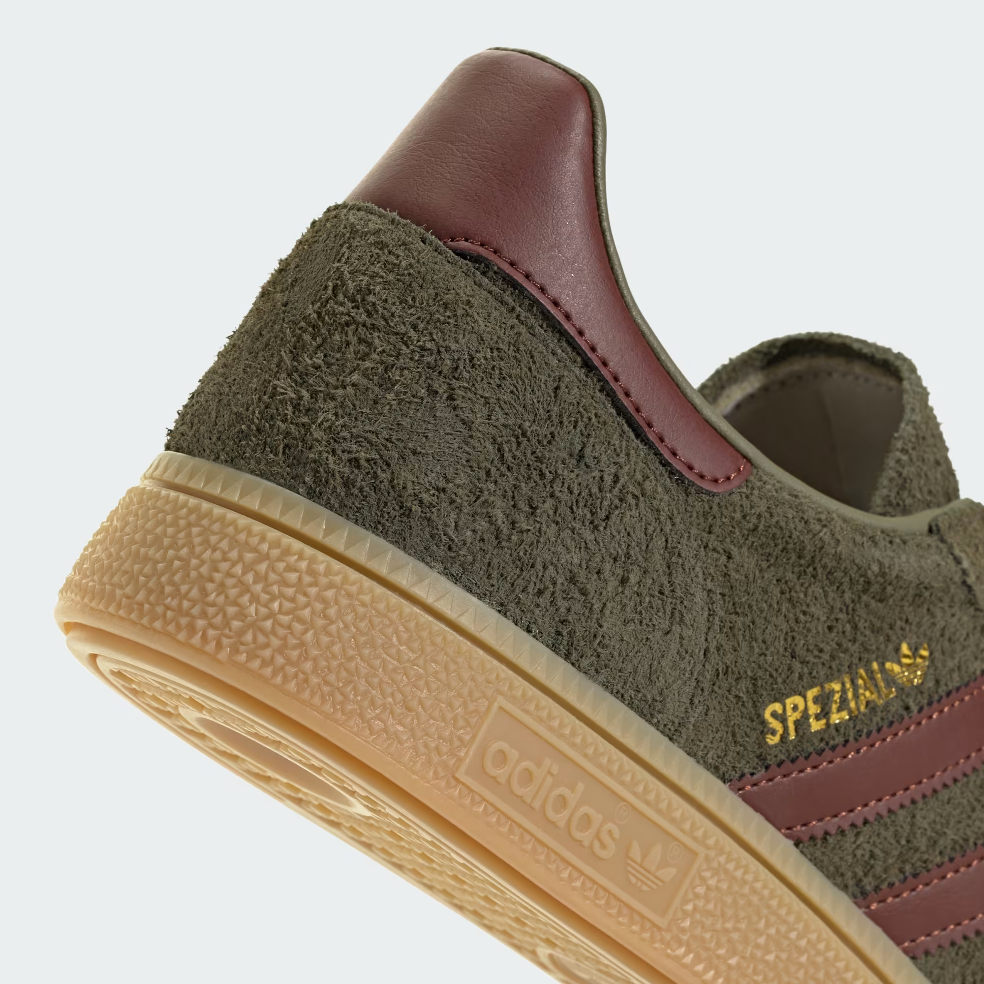 Scarpe Handball Spezial Focus Olive/Fox Brown/Gum