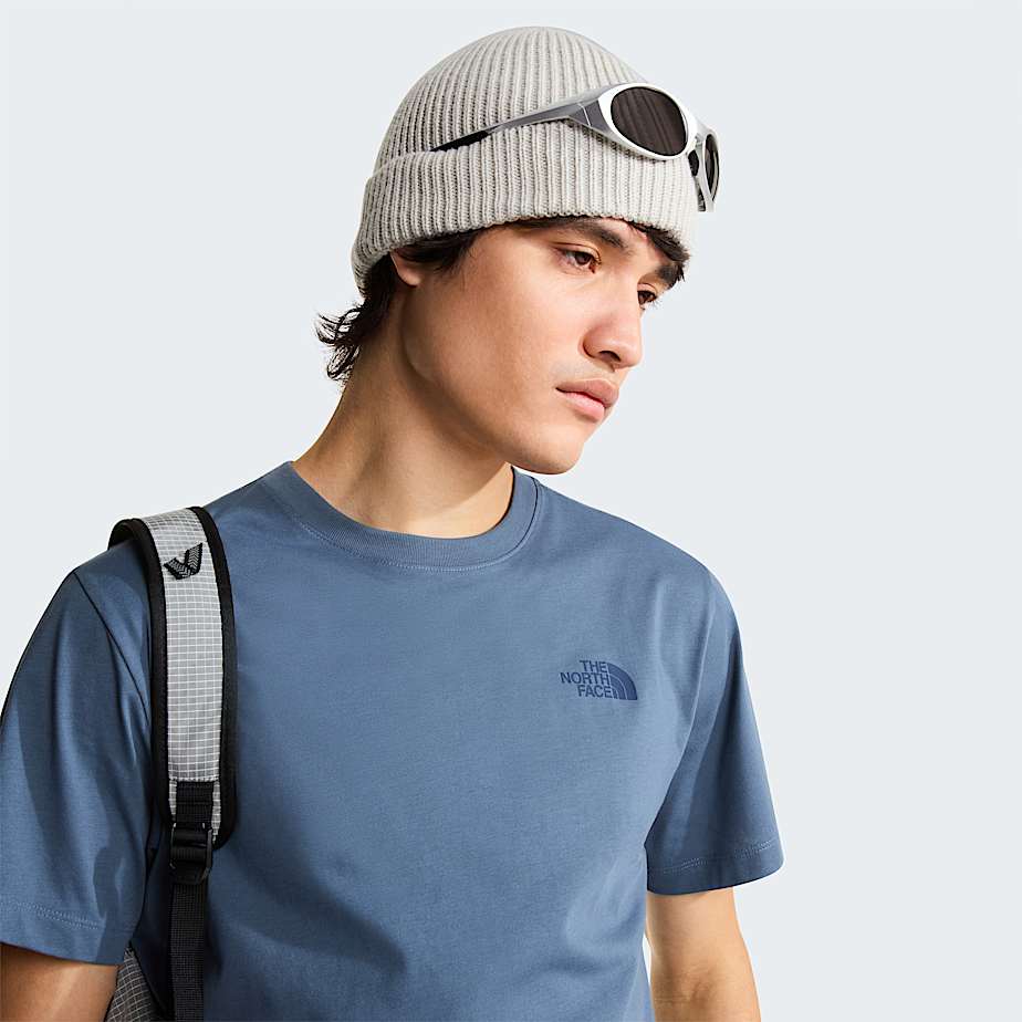 T-shirt Half Dome Photo Regular Uomo Granite Grey