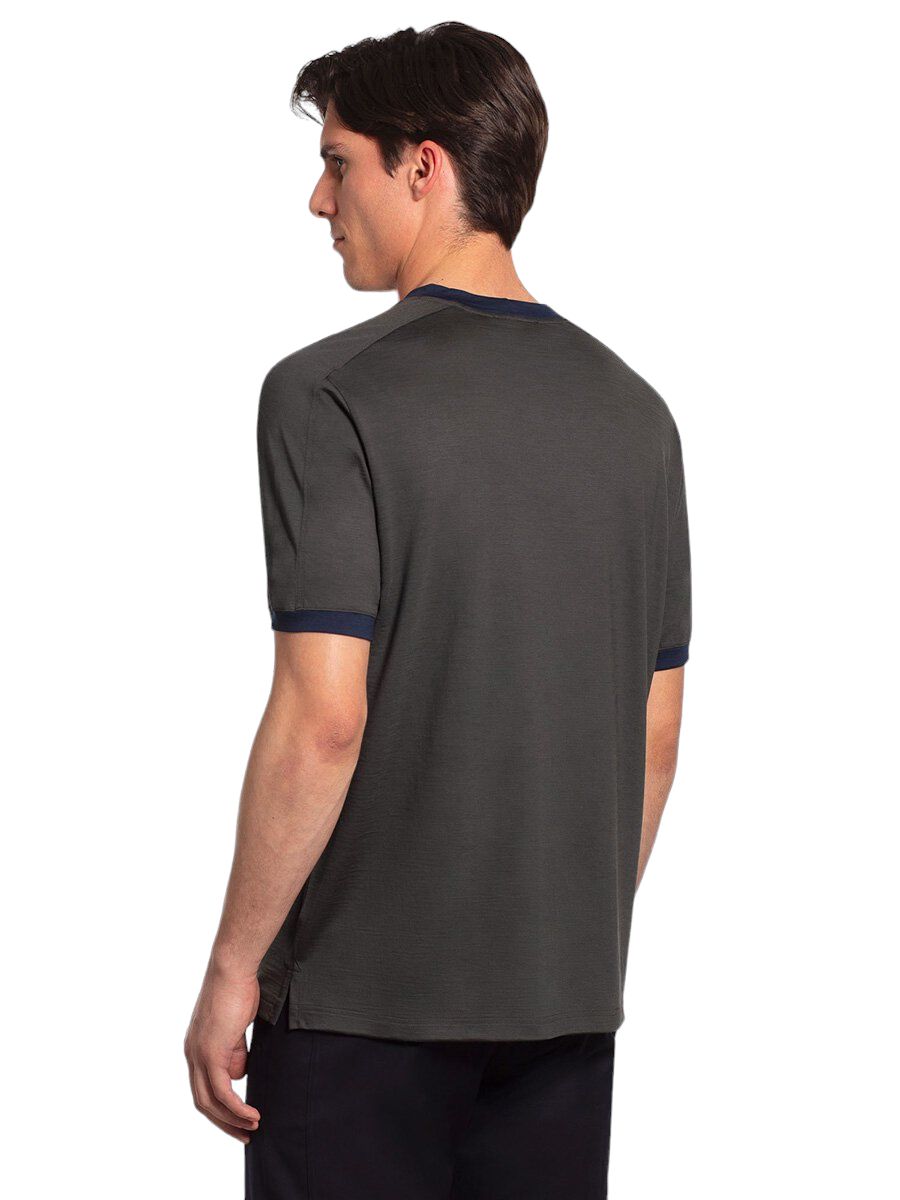 Rewoolution | T-shirt Dale Merino 140 Uomo Dark Grey - Fabbrica Ski Sises