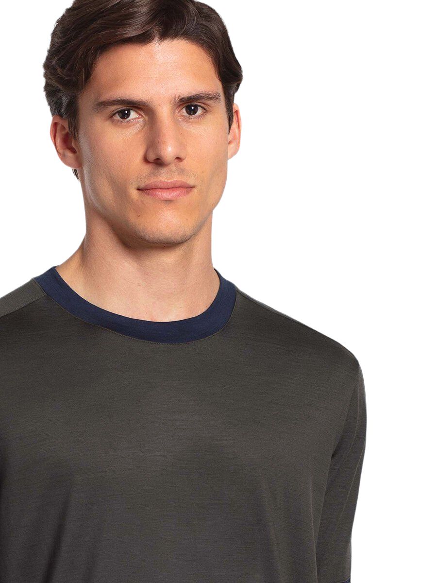 Rewoolution | T-shirt Dale Merino 140 Uomo Dark Grey - Fabbrica Ski Sises