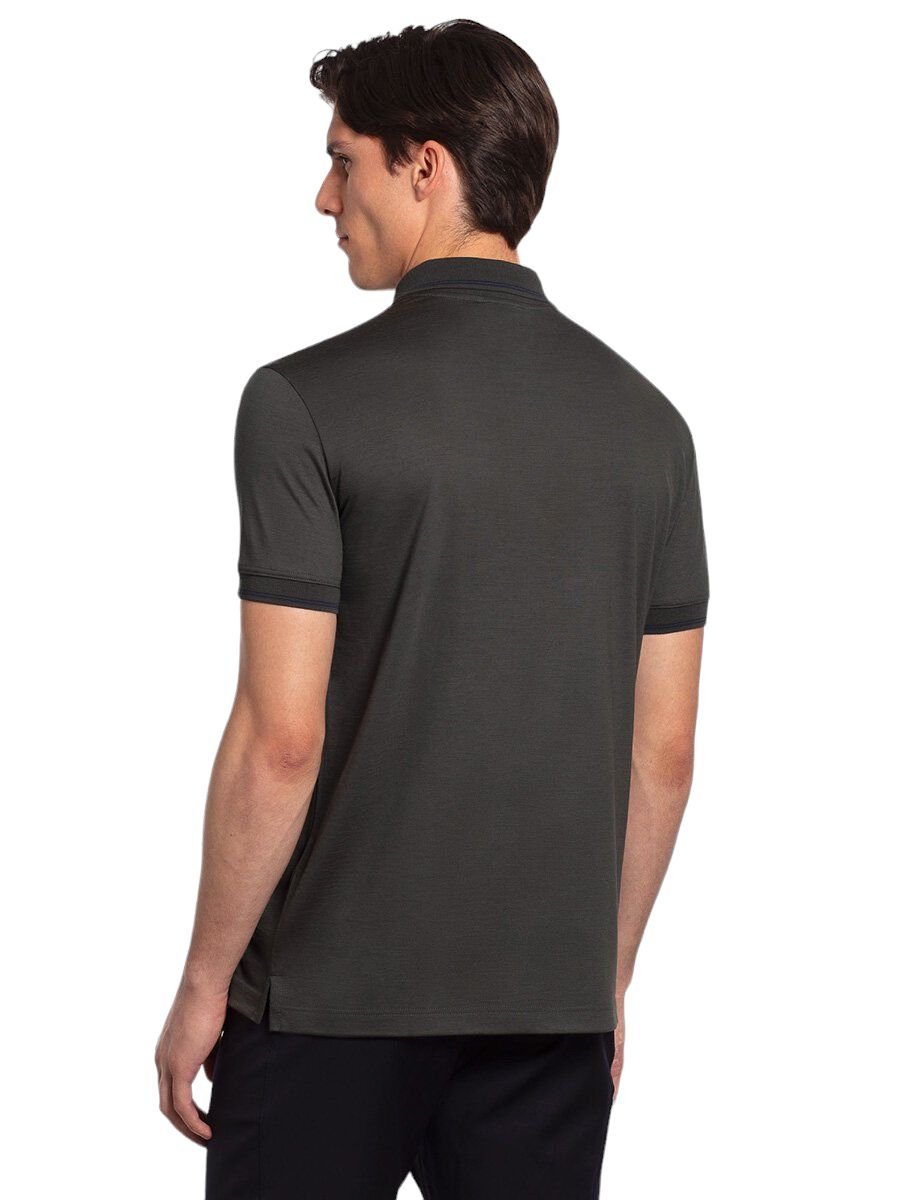 Rewoolution | Polo Plathon Polo 190 Uomo Dark Grey - Fabbrica Ski Sises