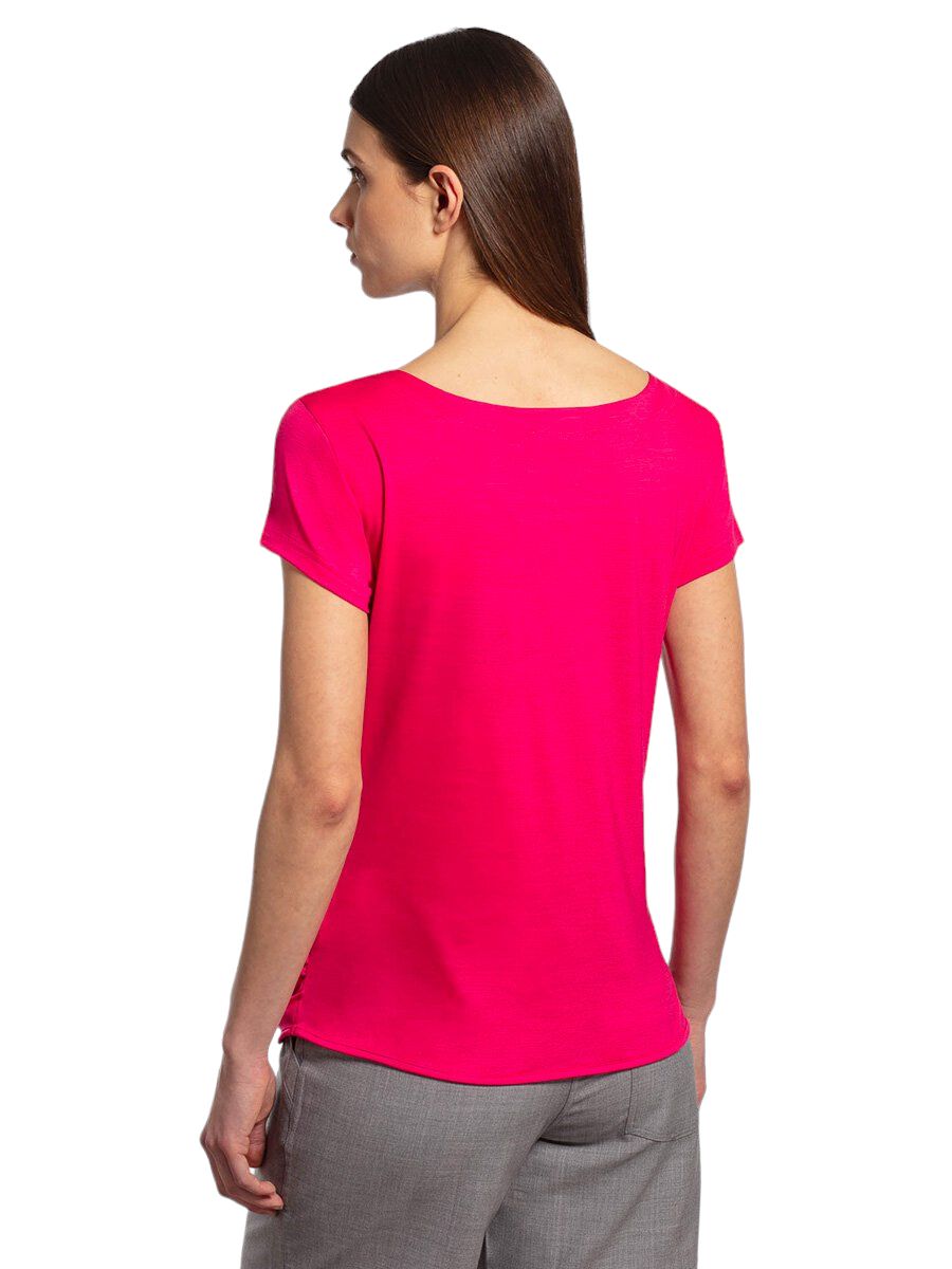 Rewoolution | T-shirt Ava Merino 140 Donna Pink Ray - Fabbrica Ski Sises