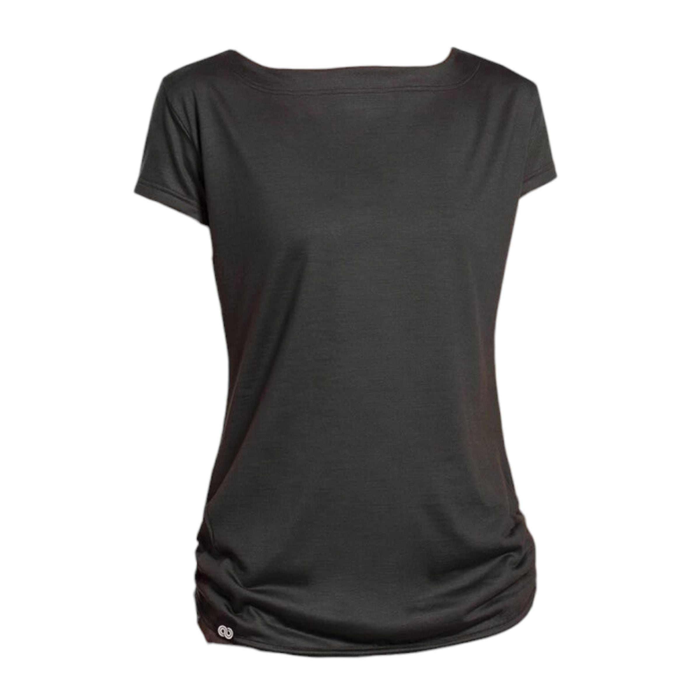 Rewoolution | T-shirt Ava Merino 140 Donna Dark Green - Fabbrica Ski Sises
