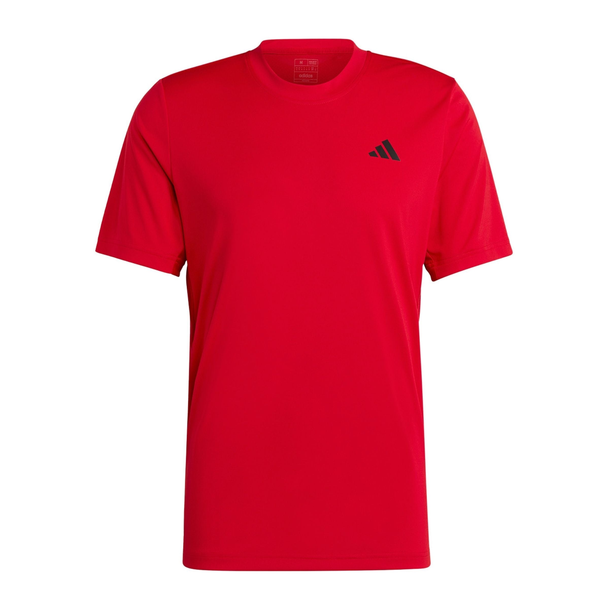 Adidas | T-shirt Club 3 Stripes Uomo Better Scarlet - Fabbrica Ski Sises