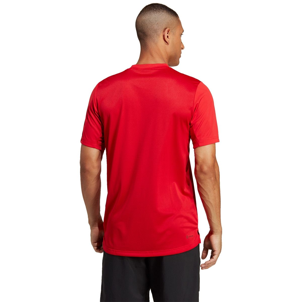 Adidas | T-shirt Club 3 Stripes Uomo Better Scarlet - Fabbrica Ski Sises