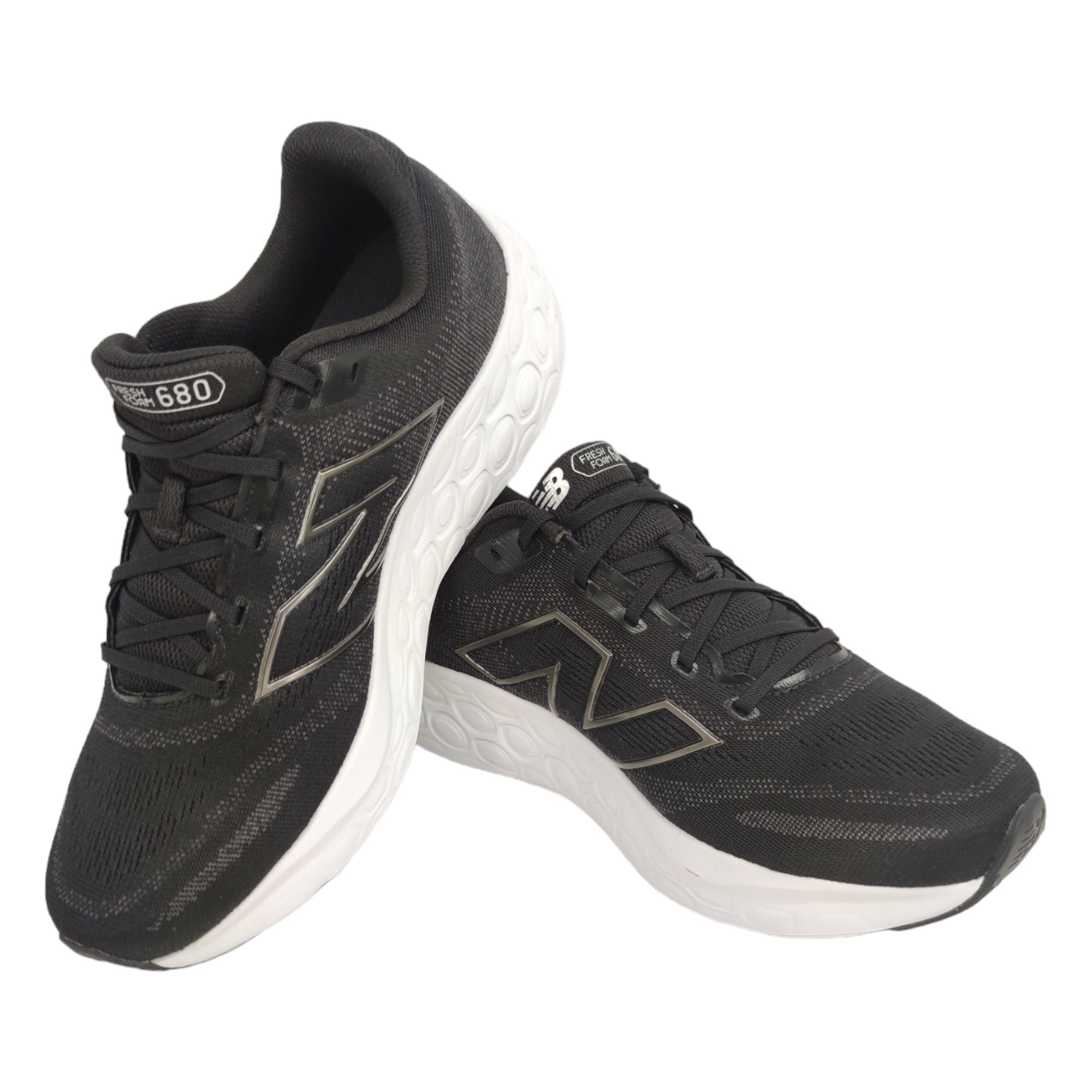 New Balance | Scarpe Fresh Foam 680 v8 Uomo Black/White/Black - Fabbrica Ski Sises