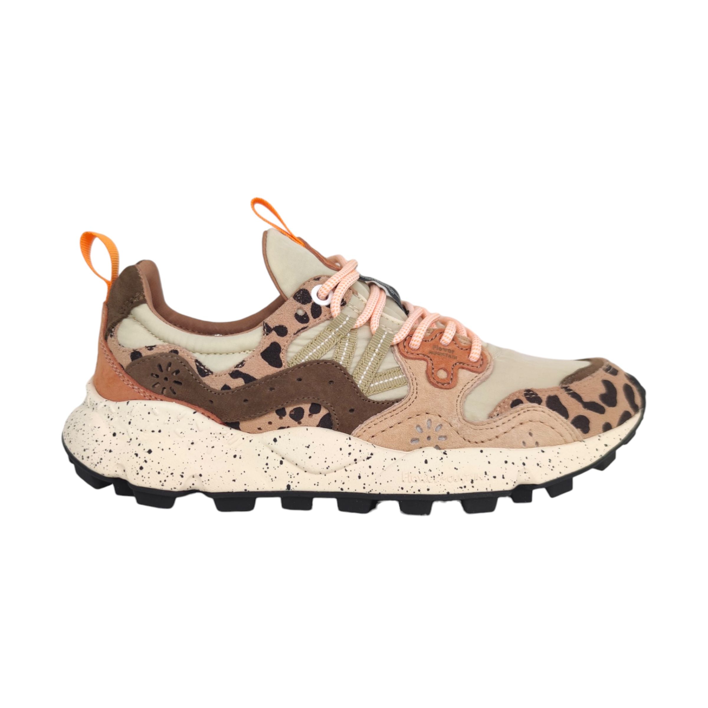 Flowermountain | Scarpe Yamano 3 Print Beige/Milk/Light Brown - Fabbrica Ski Sises