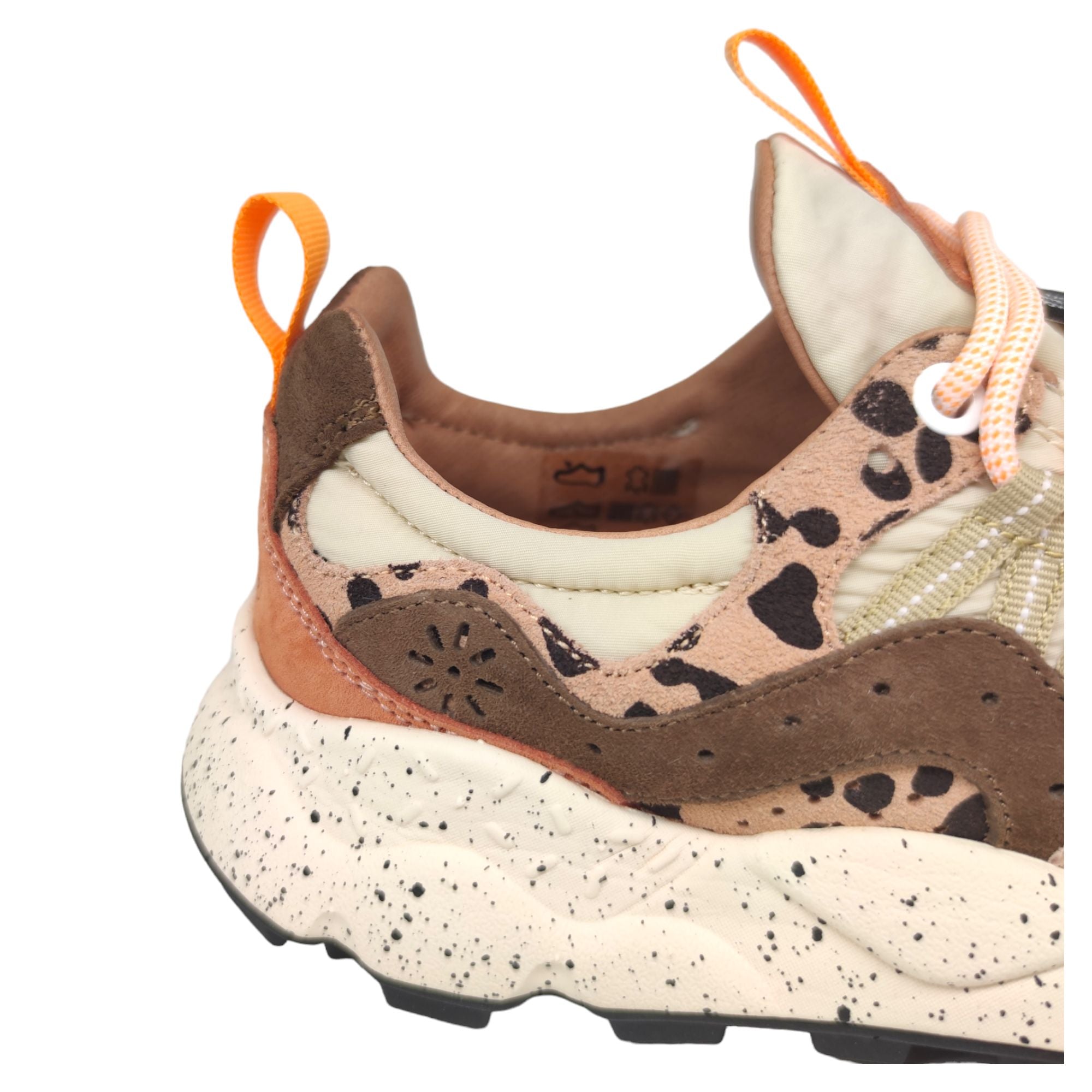 Flowermountain | Scarpe Yamano 3 Print Beige/Milk/Light Brown - Fabbrica Ski Sises